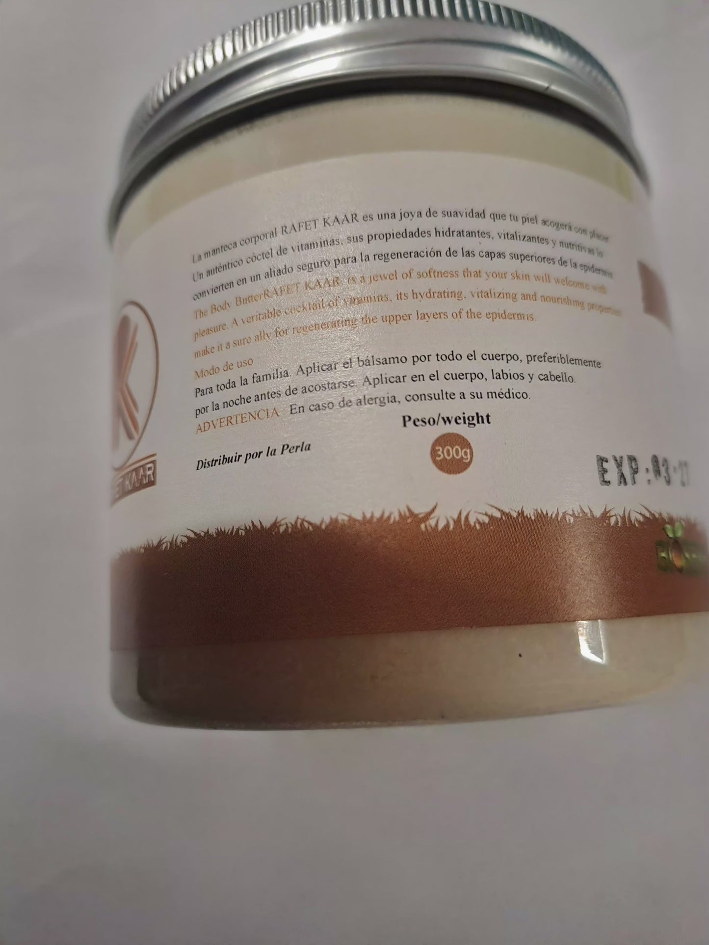 Burro di Karité Biologico Puro RAFET KAAR 300g