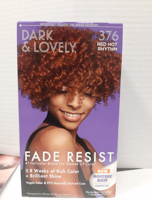 Dark and Lovely  Fade Resist Rich Conditioning Color Red Hot Rhythm 376