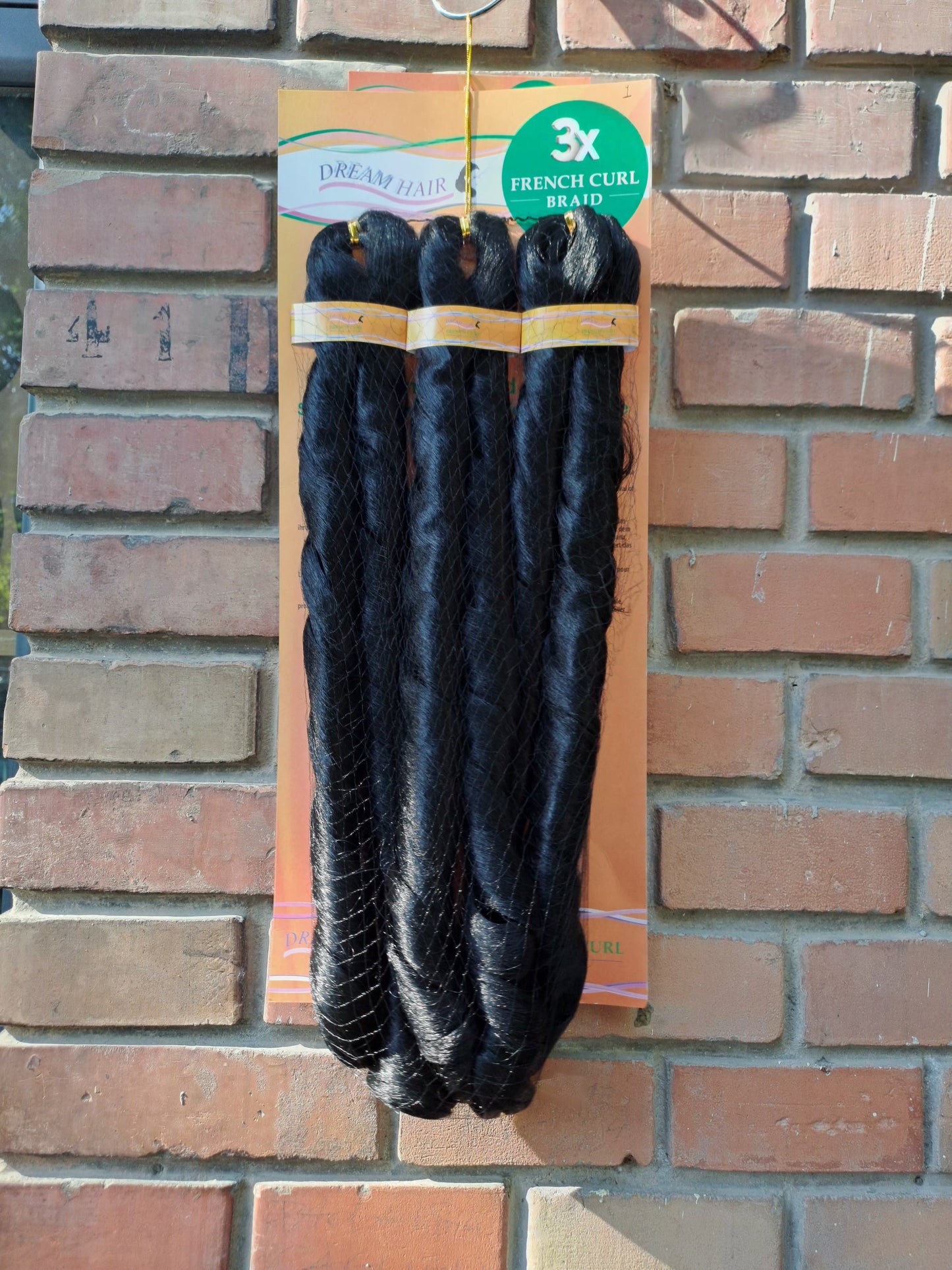 French Curl 3X Braid 56 cm / 22'' 210g synthetic hair