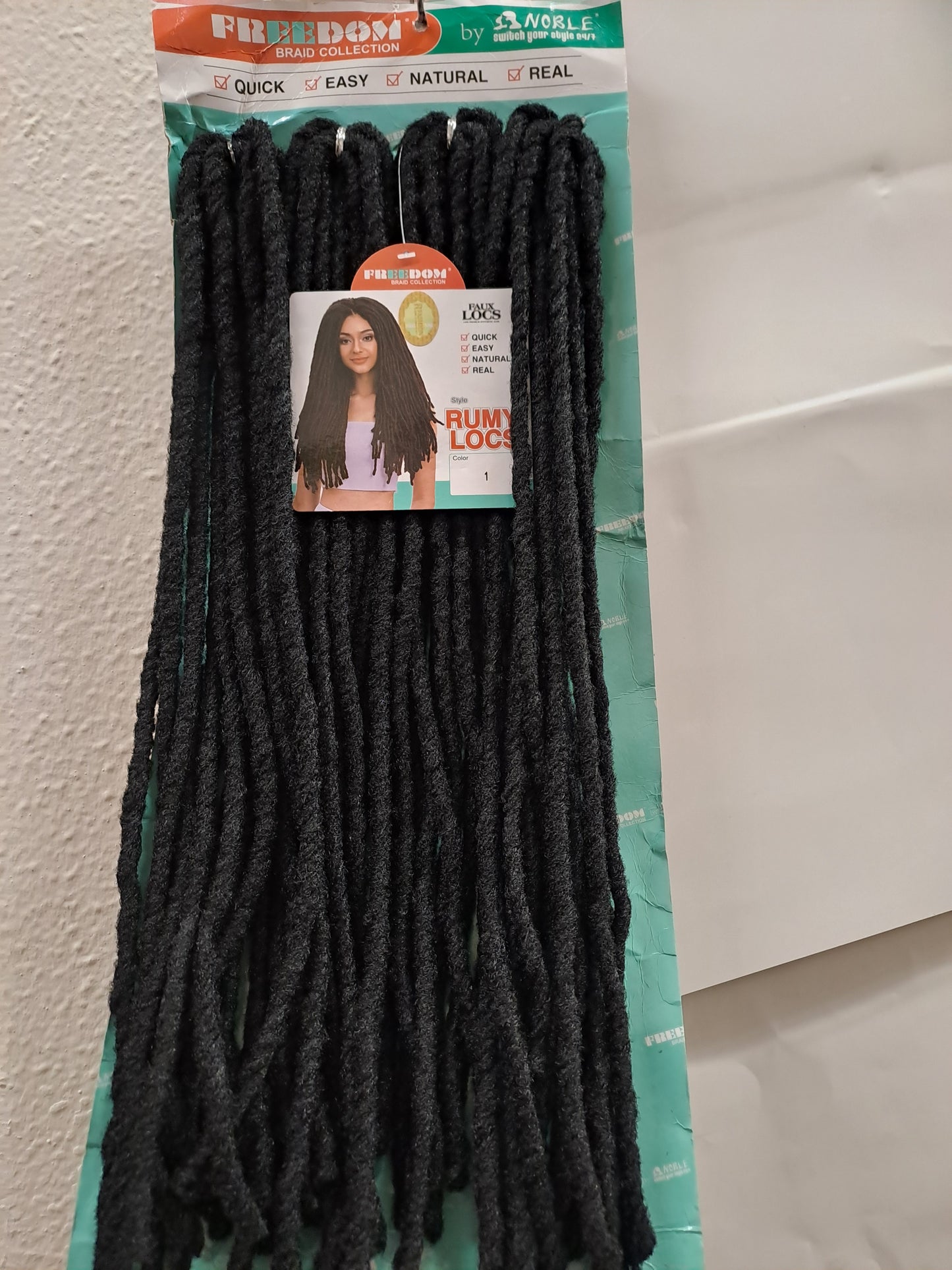 Noble Freedom Rumy Locs 24pics 20 inches già piegayo