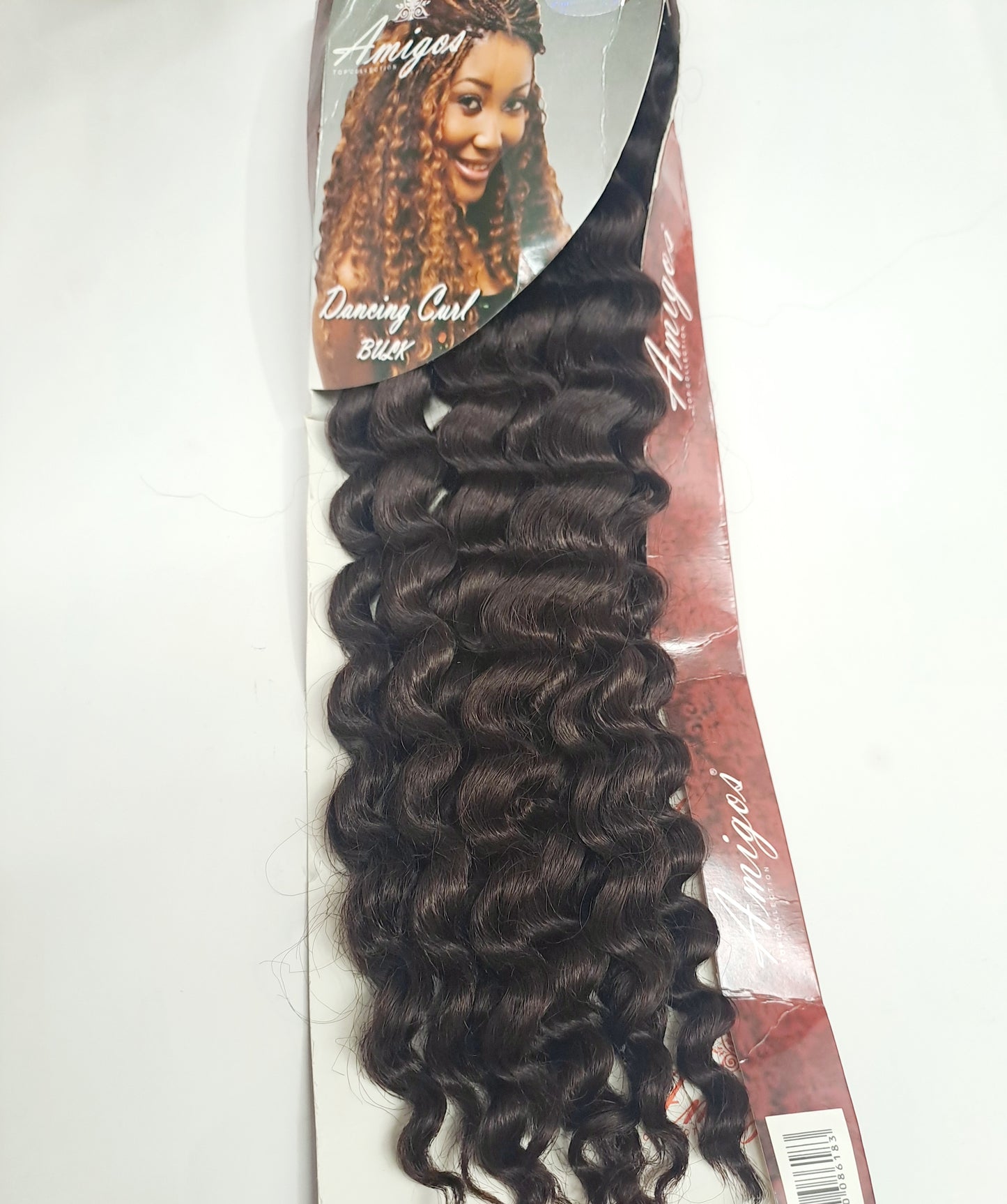 Bohemian Amigo dancing Curl braiding, pick n drops 19" 180g