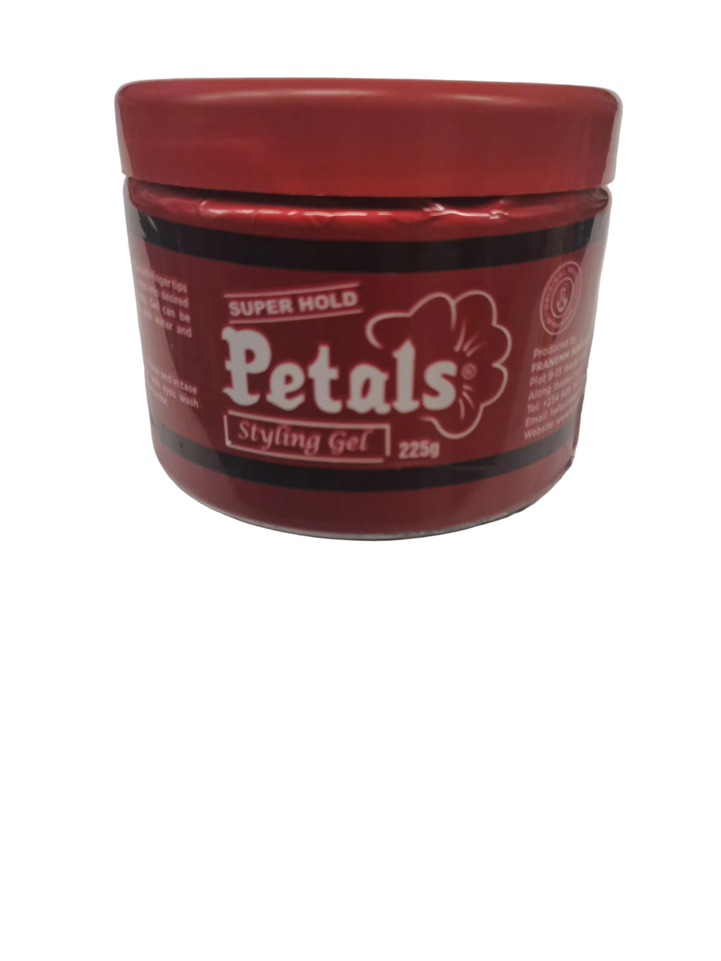 Petals Super Hold Styling Gel 225g