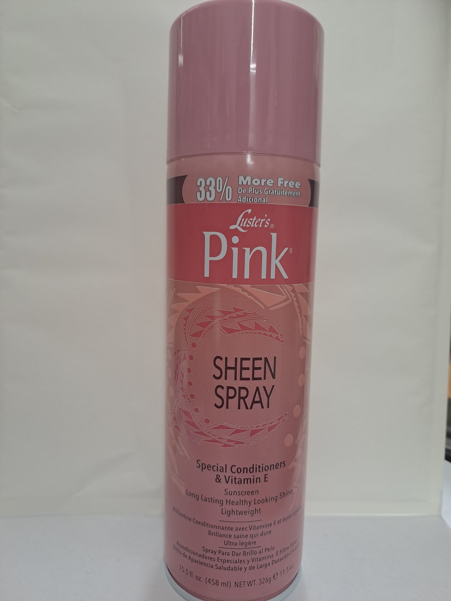 Lusters Pink Sheen Spray Special Conditioners & Vitamin E 326g