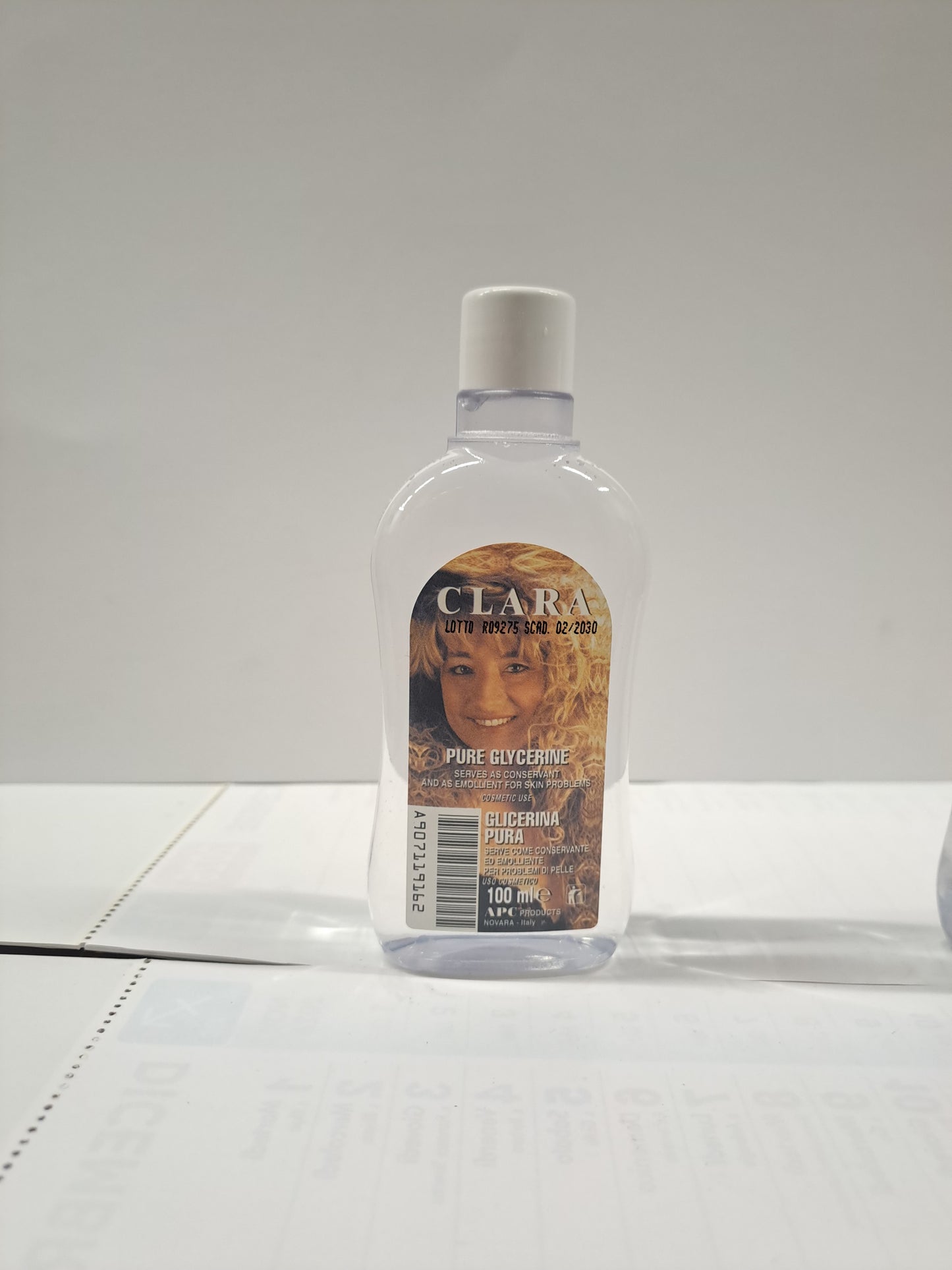 Clara Original Pure Glycerine Made in Italy 100ml