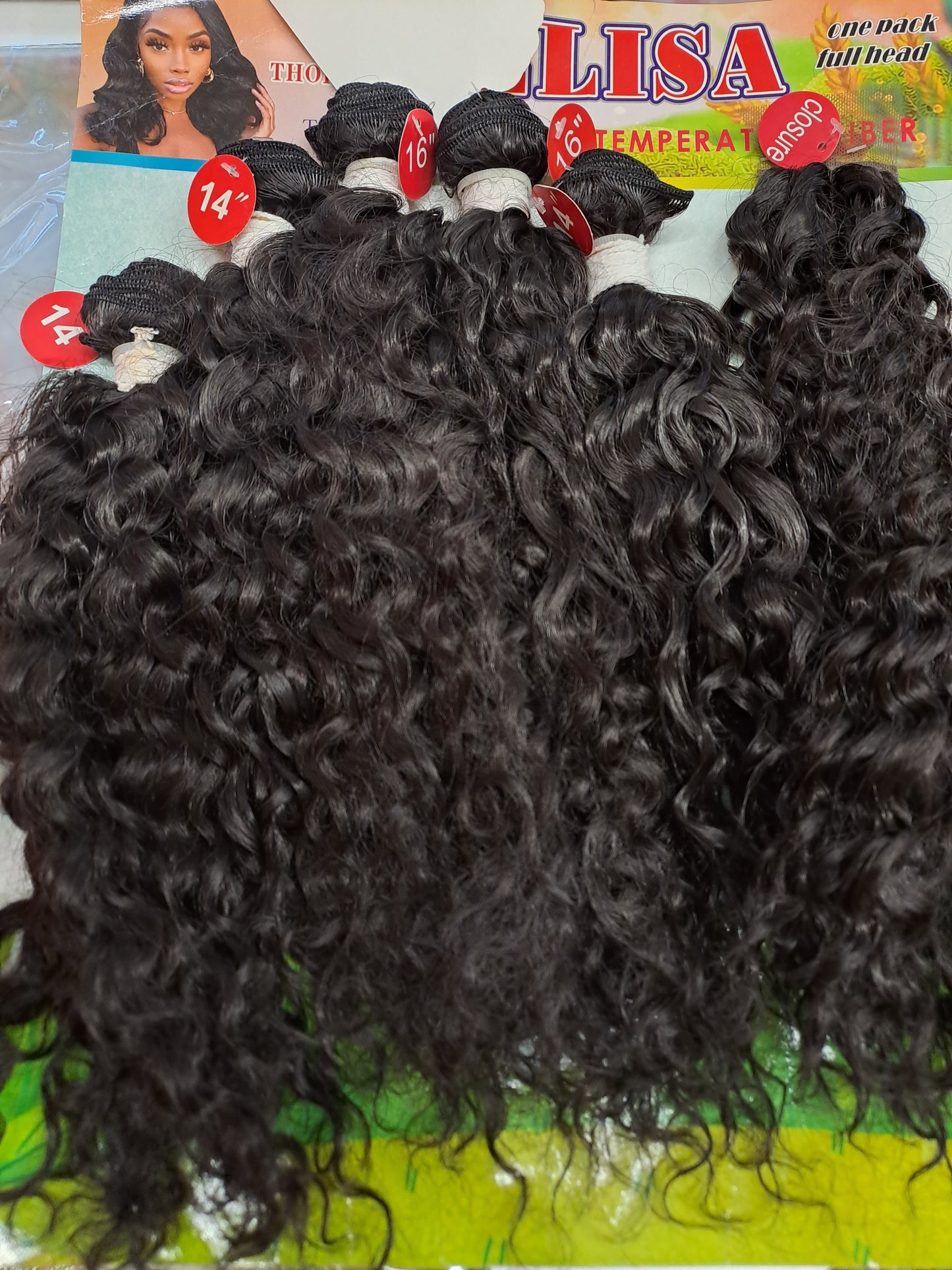 Elisa Weavon with closure 3,14"-2,16" in 1 pack 300g