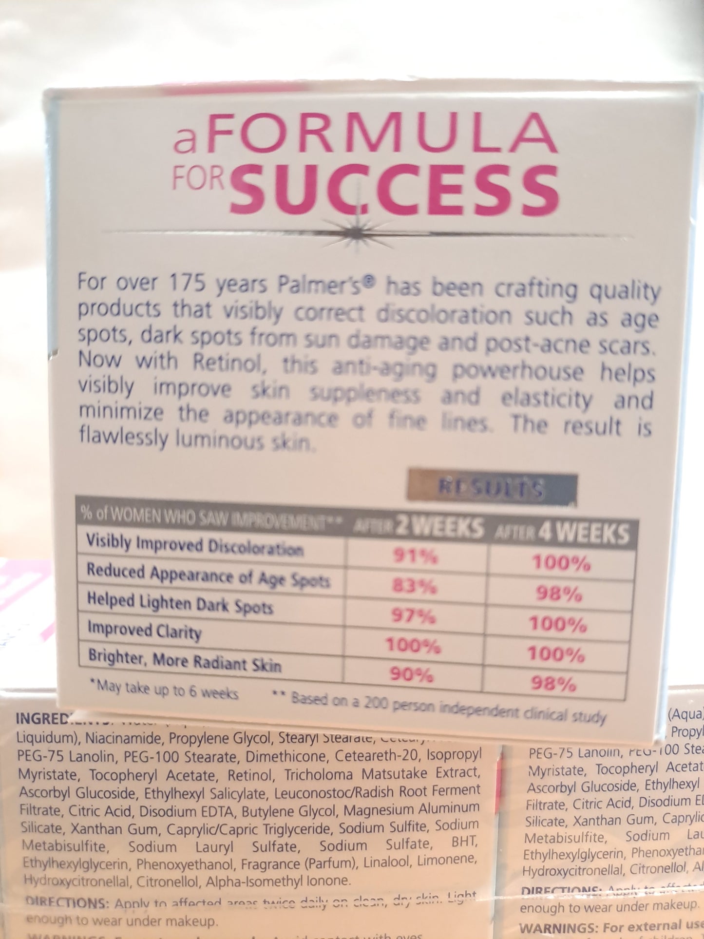 Palmer's Skin Success Fade Cream For All Skin Types  80ml