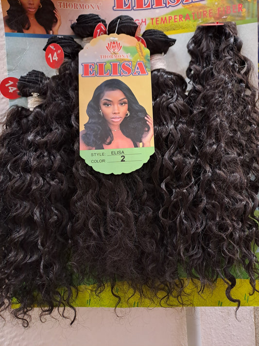 Elisa Weavon with closure 3,14"-2,16" in 1 pack 300g