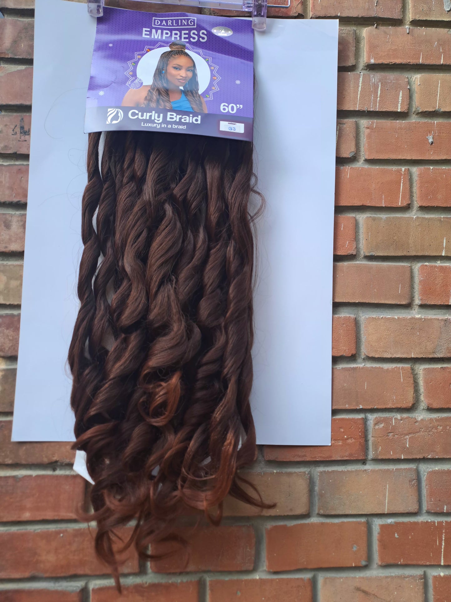 Darling Empress Curly Braid 320g  76 cm / 30" french curls