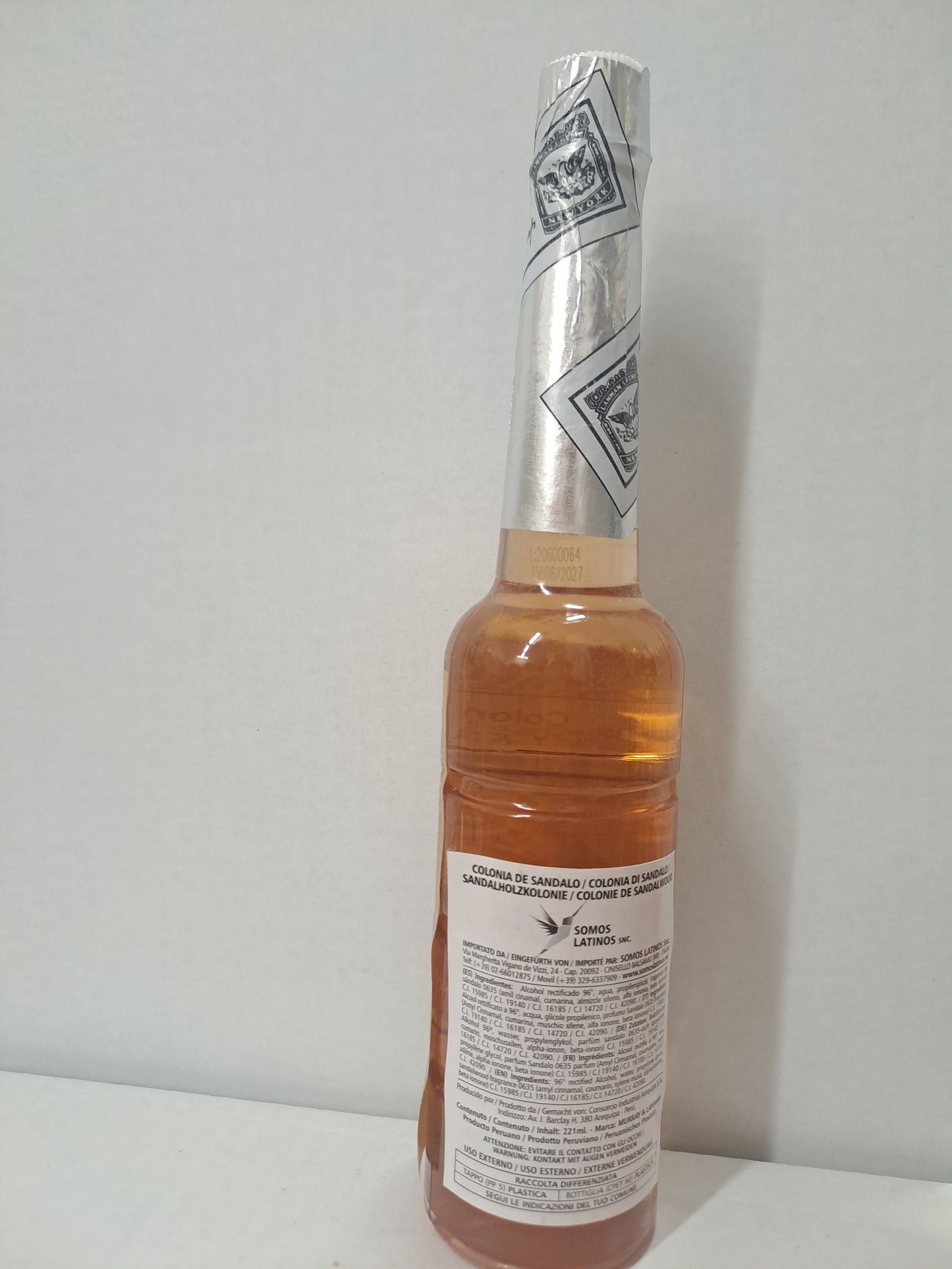 Acqua di Colonia Sandalo Sandalwood Cologne Murray & Lanman 221 ml