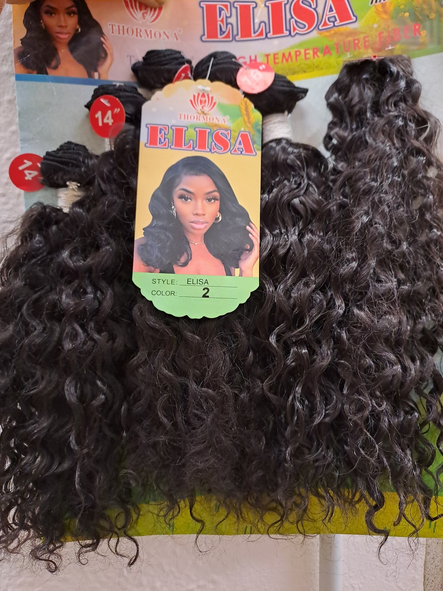 Elisa Weavon with closure 3,14"-2,16" in 1 pack 300g