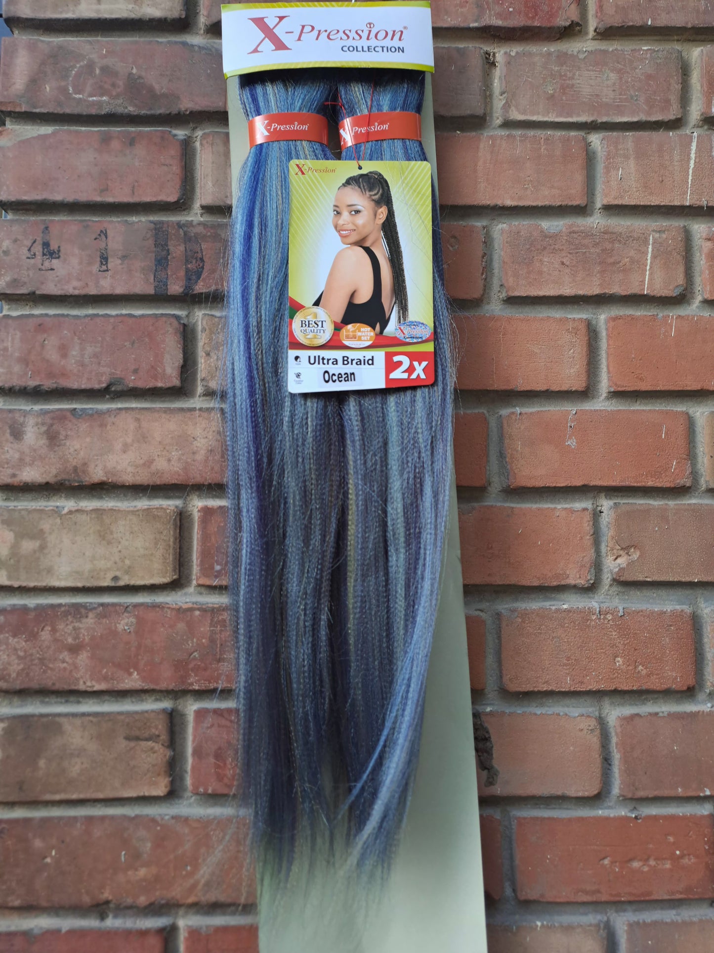 X-Pression Extension Capelli Treccine braids Kanekalon Mixed Mèches 160 g 46''
