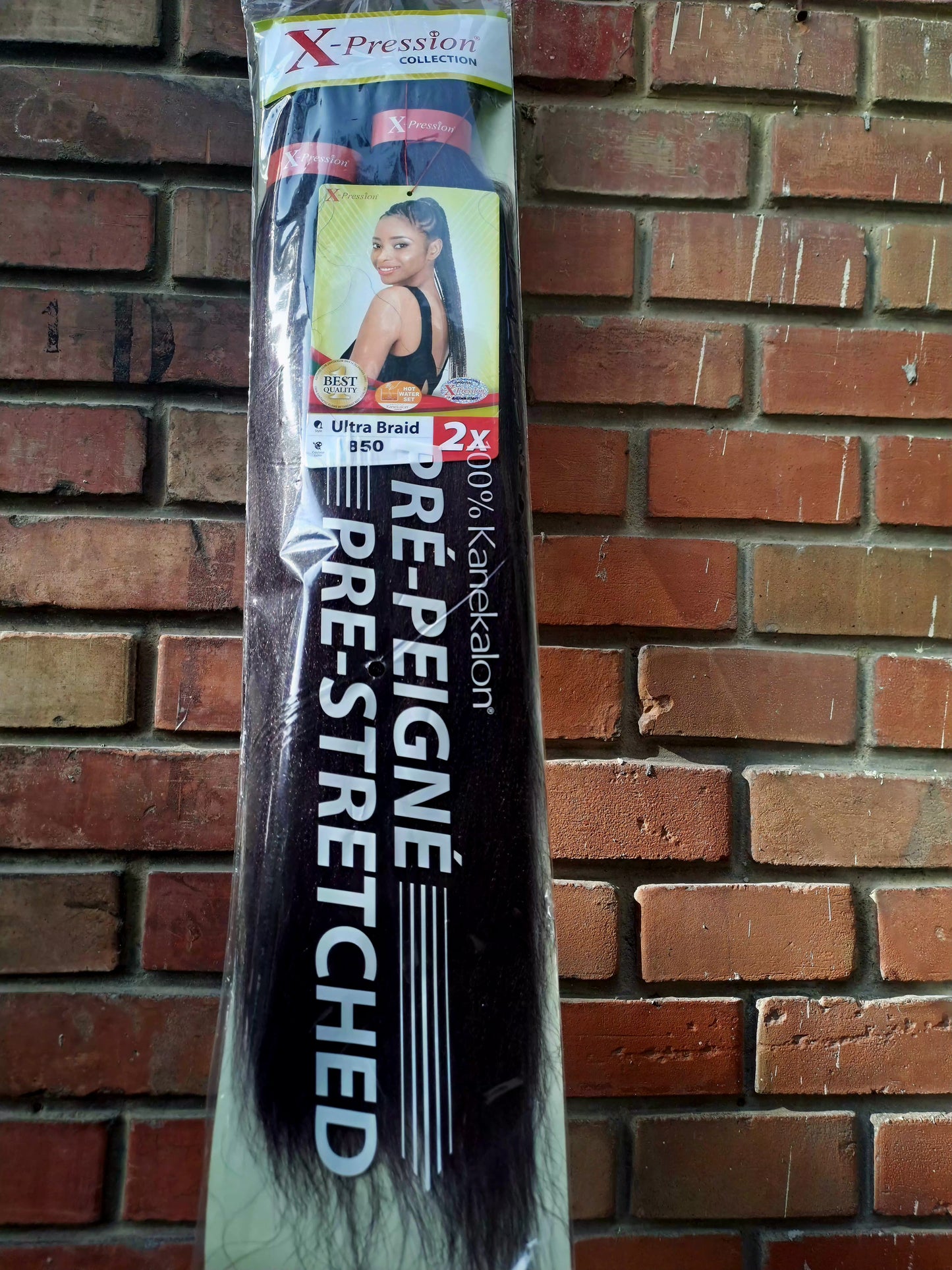 X-Pression Extension Capelli Treccine braids Kanekalon Mixed Mèches 160 g 46''
