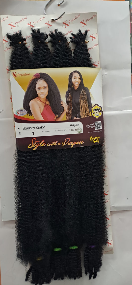 X-pression Bouncy Kinky 180g 60"