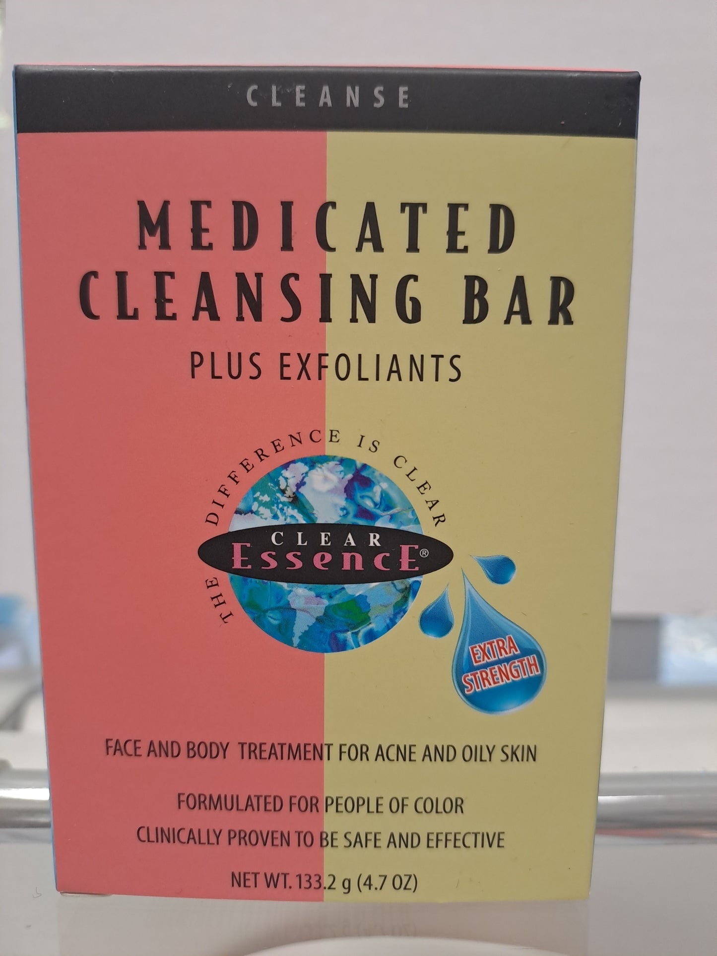 Clear Essence Medicated Cleansing Bar plus Exfoliants 133.2g