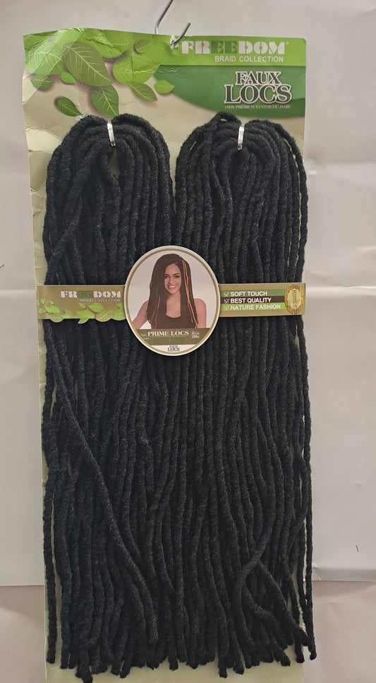 Faux locs 280 g  20"  36 pics