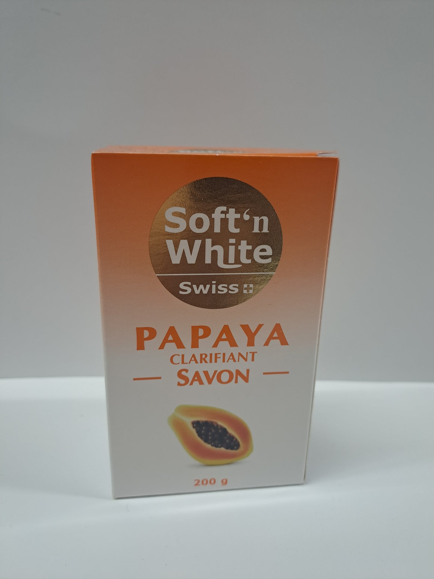 Swiss Soft n White Papaya Lightening Soap 200g
