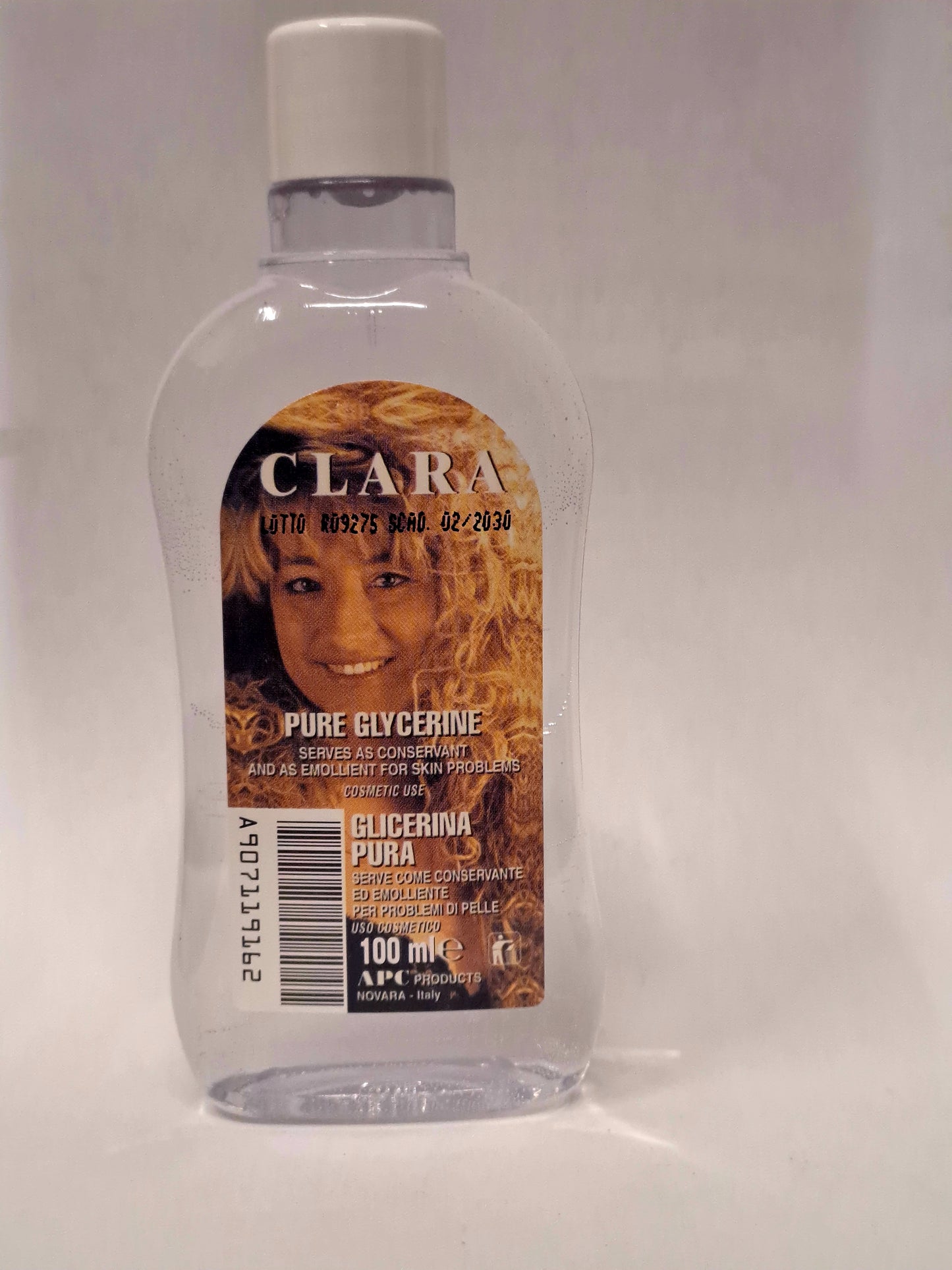 Clara Original Pure Glycerine Made in Italy.