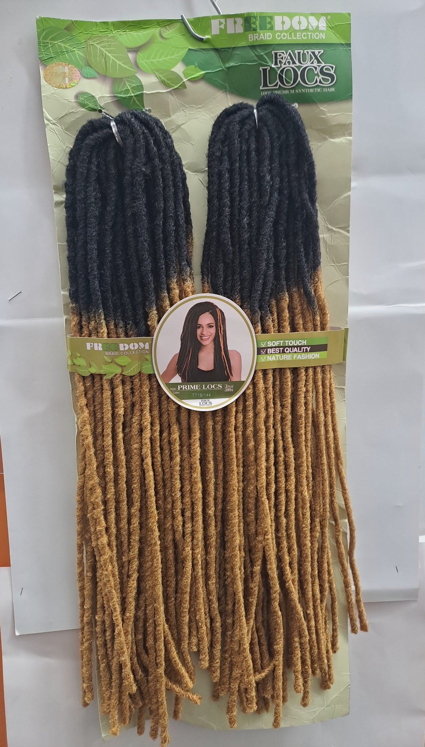 Faux locs 280 g  20"  36 pics