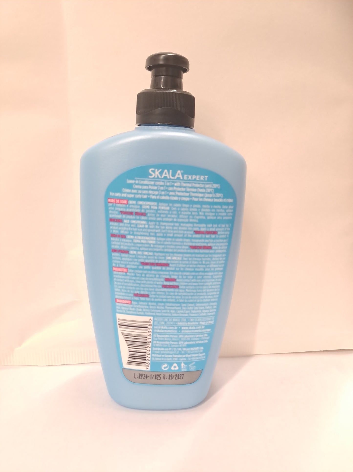 SKALA Expert Mais Cachos - Crema per Trattamento Capelli Ricci - Formula 2 in 1 Effetto Condizionanate e Districante - Definizione Ricci Forza e Resistenza