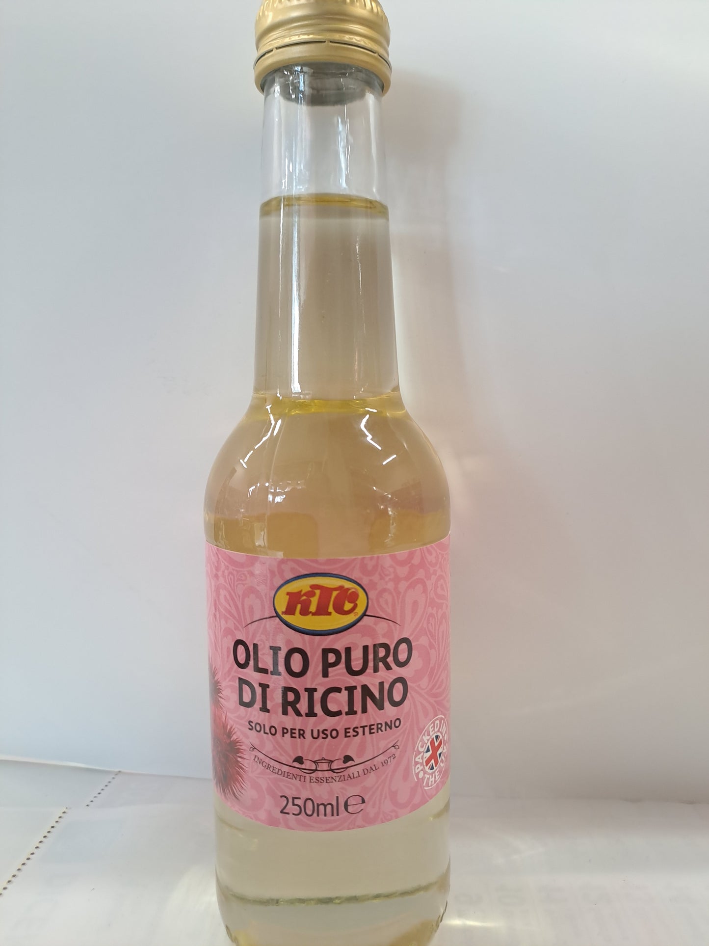 KTC Olio di ricino puro da 250 ml