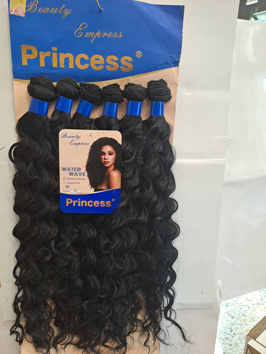 Princess Water Wave Premium Quality Tangle Free 22".