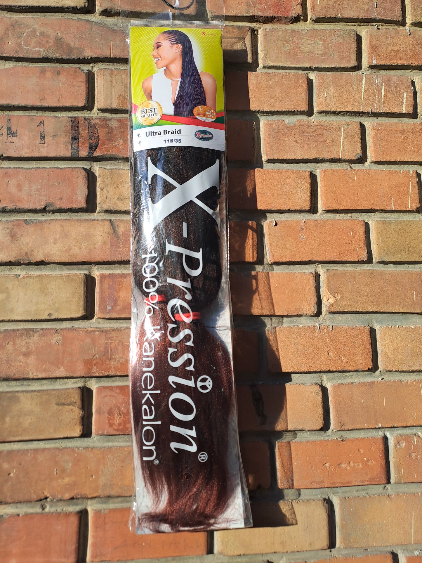 X-Pression Extension Ultra Braid Capelli Treccine braids Kanekalon Pre-stretched Shatush 160g  2 X 46''