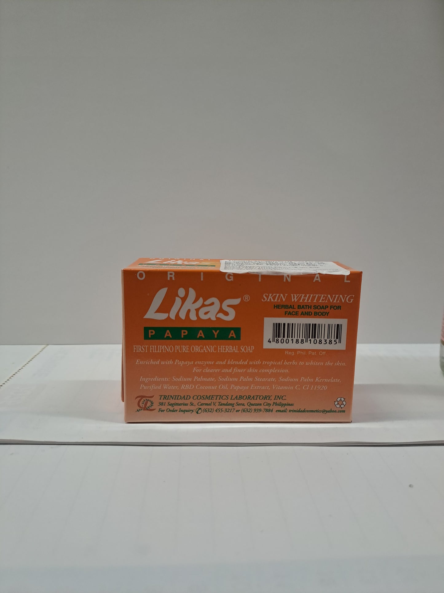 LIKAS PAPAYA SKIN SOAP 135g