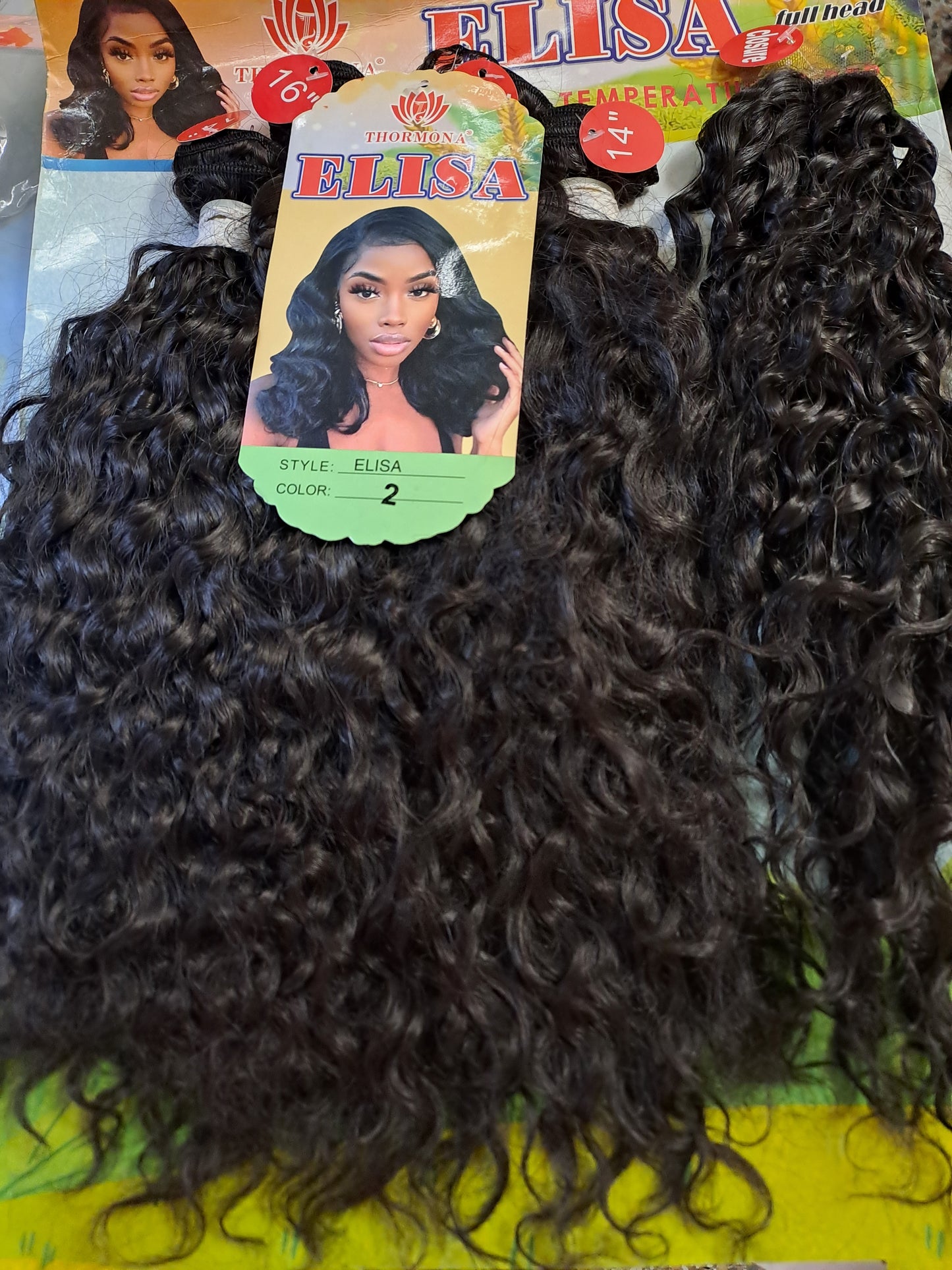 Elisa Weavon with closure 2,14"-2,16" in 1 pack 200g color 2