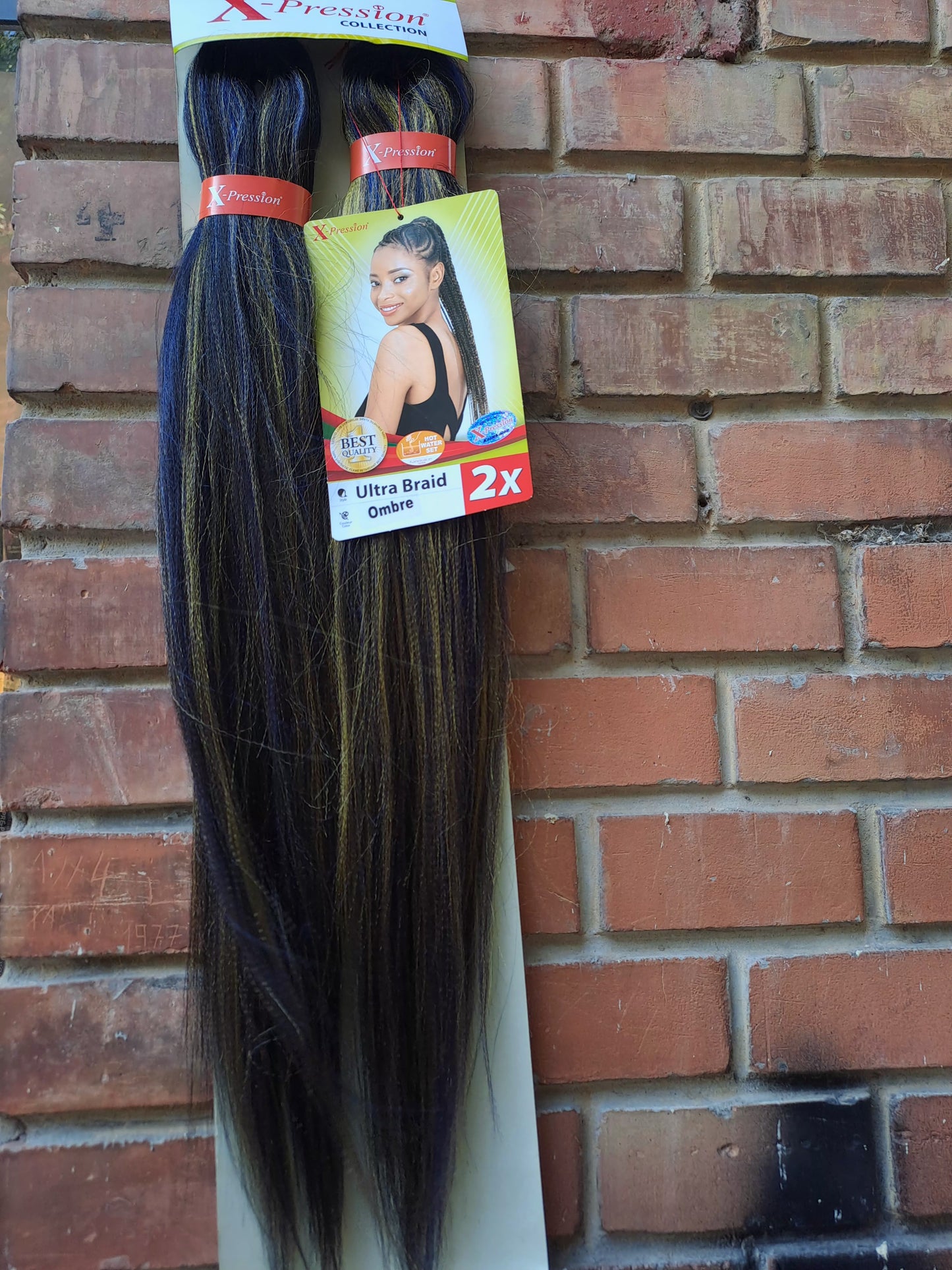 X-Pression Extension Capelli Treccine braids Kanekalon Mixed Mèches 160 g 46''