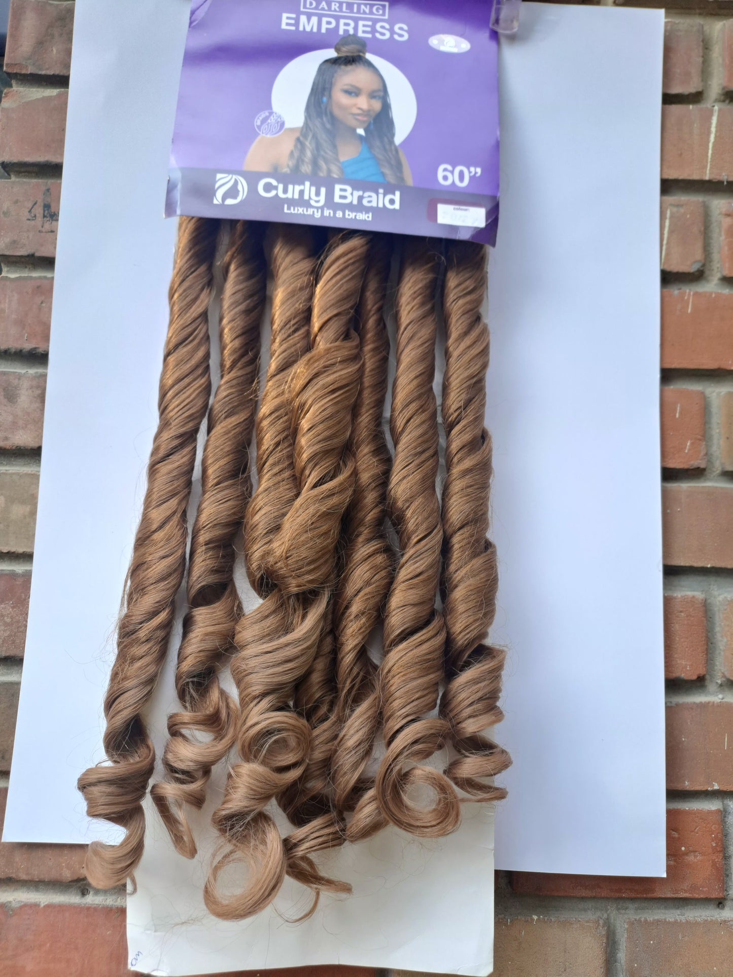 Darling Empress Curly Braid 320g  76 cm / 30" french curls