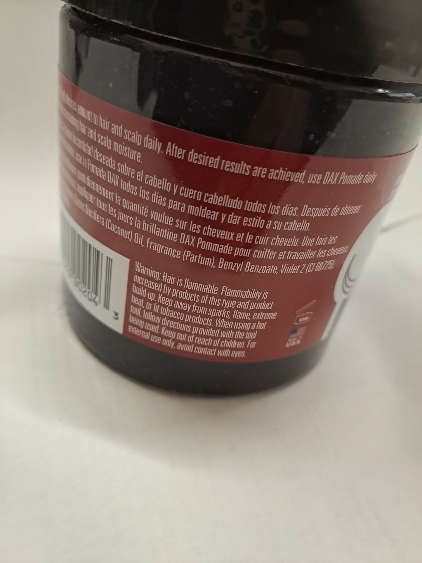 DAX Coconut Oil & Tar Oil KOCATAH DRY SCALP RELIEF 7.5 oz Black