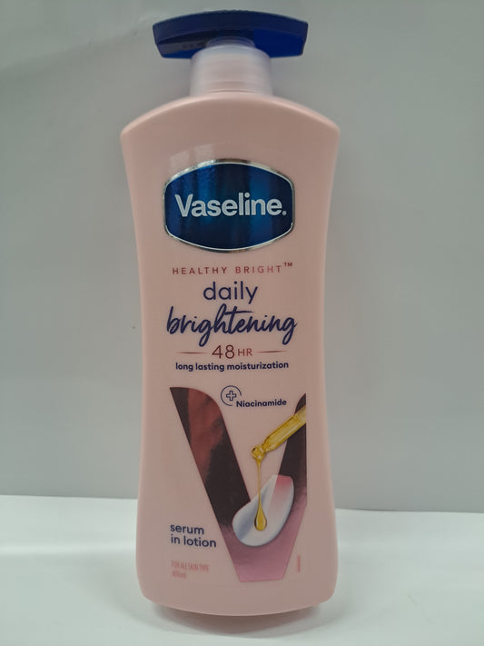 Vaseline Daily Brightening Even Tone Lotion with Vitamin B3 and Sunscreen 600ml * 20.03oz)