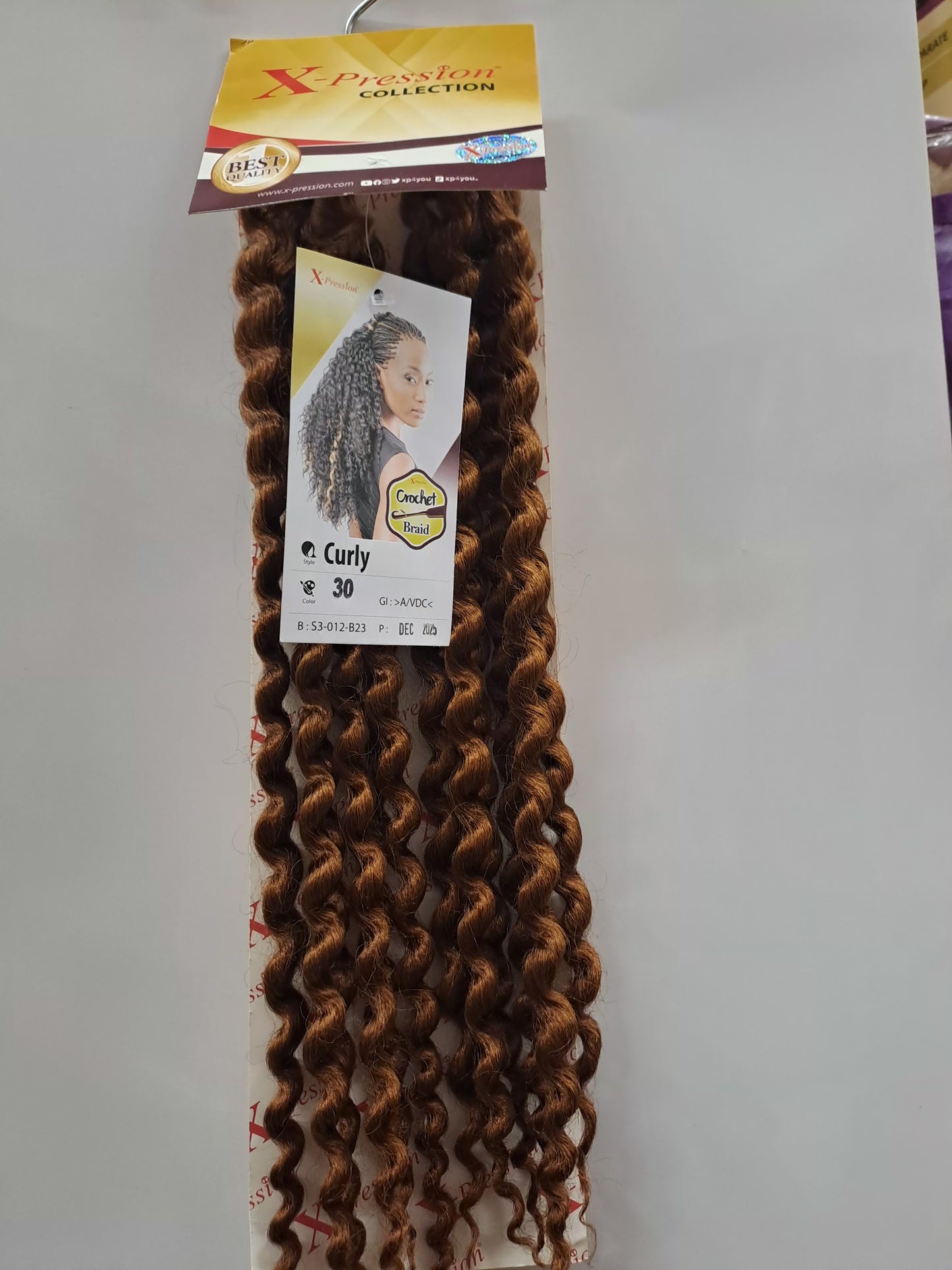 X-Pression Bohemian  curly 150g 40"