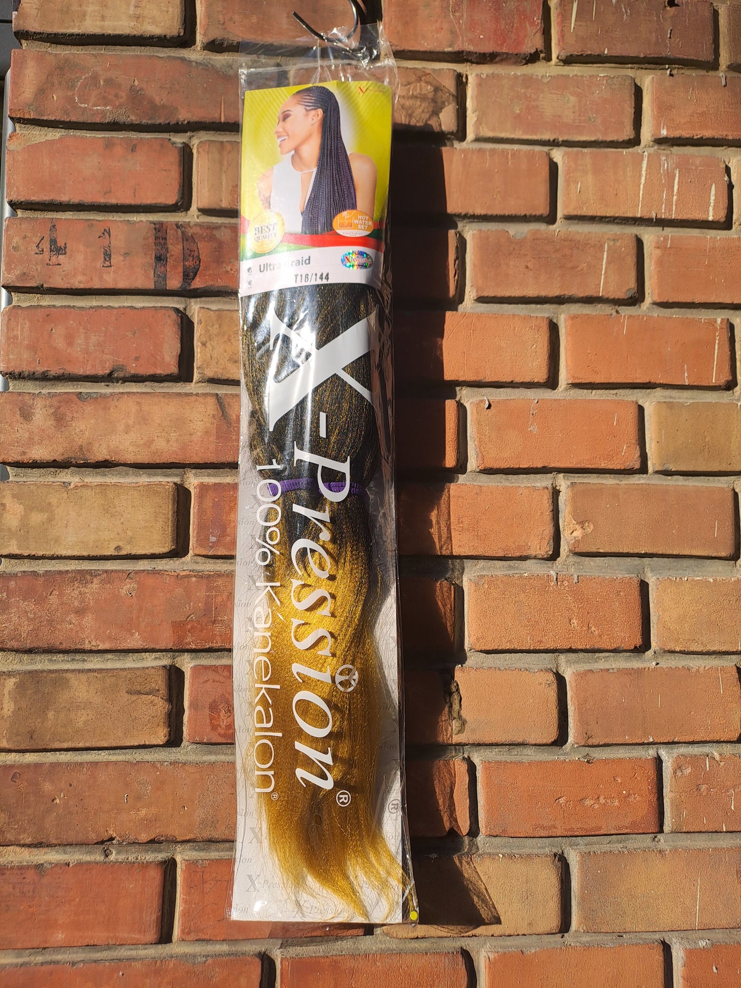 X-Pression Extension Ultra Braid Capelli Treccine braids Kanekalon Pre-stretched Shatush 160g  2 X 46''