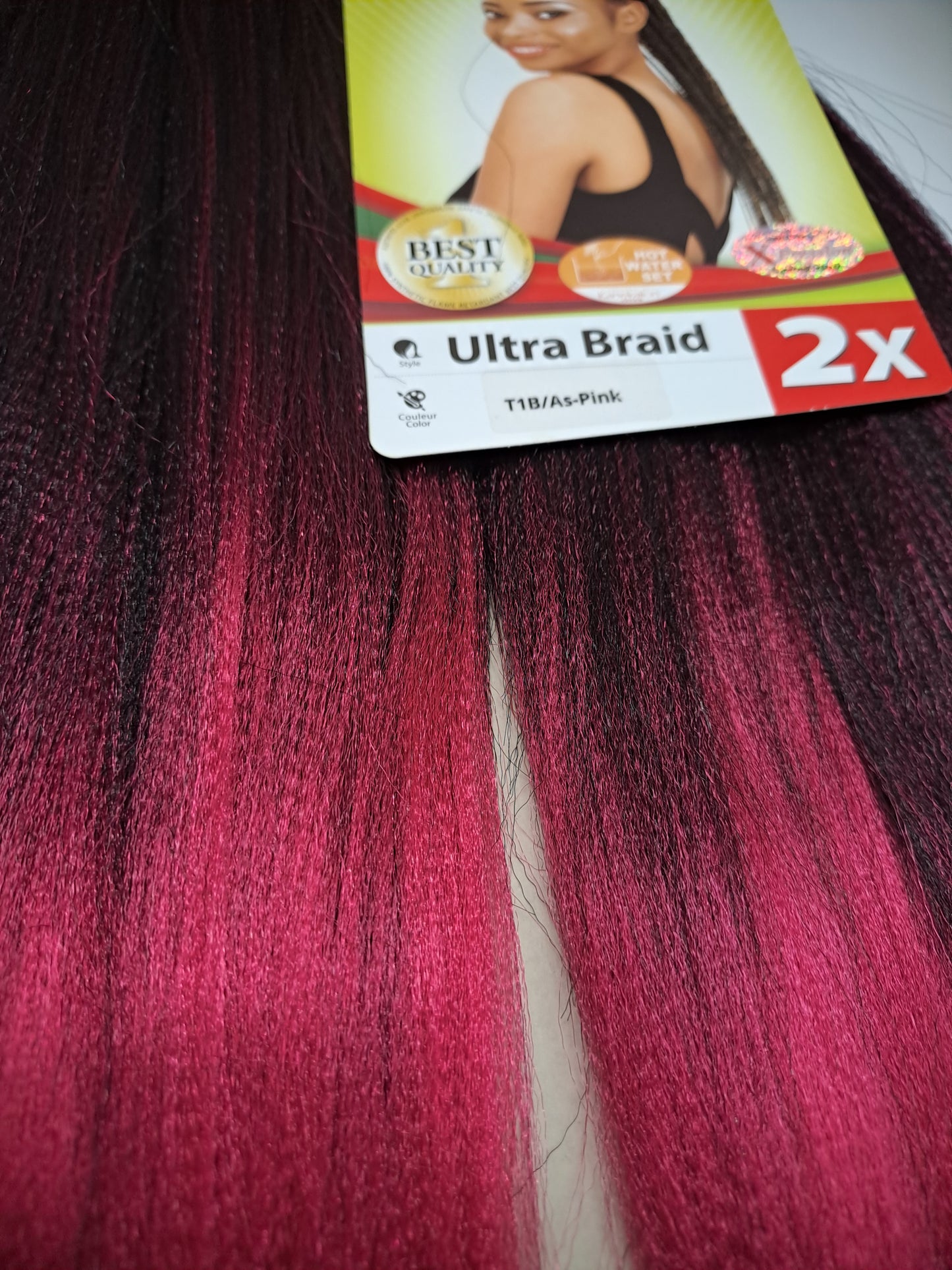 Xpression Extension Ultra Braid Capelli Treccine braids Kanekalon Pre-stretched Shatush 160g  2 X 46''