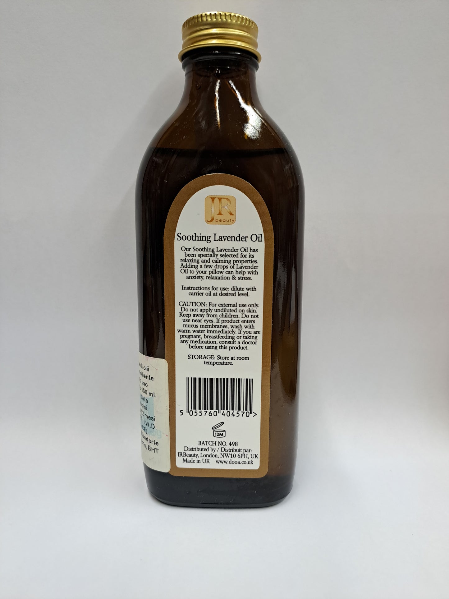 JR Soothing Lavander Oil 150ml