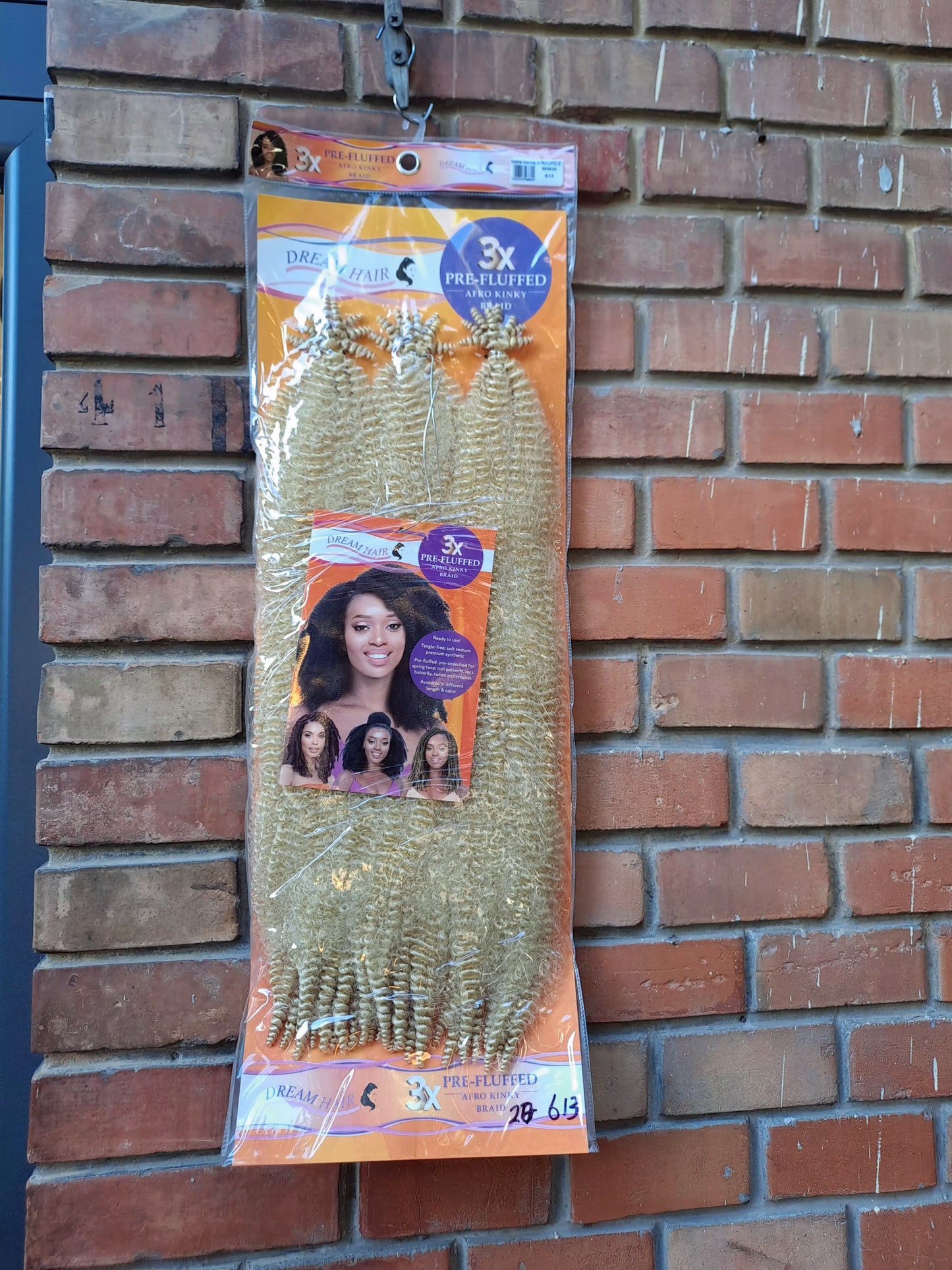 Afro Kinky Braid Synthetic Hair 3x Pre-Fluffed 20''