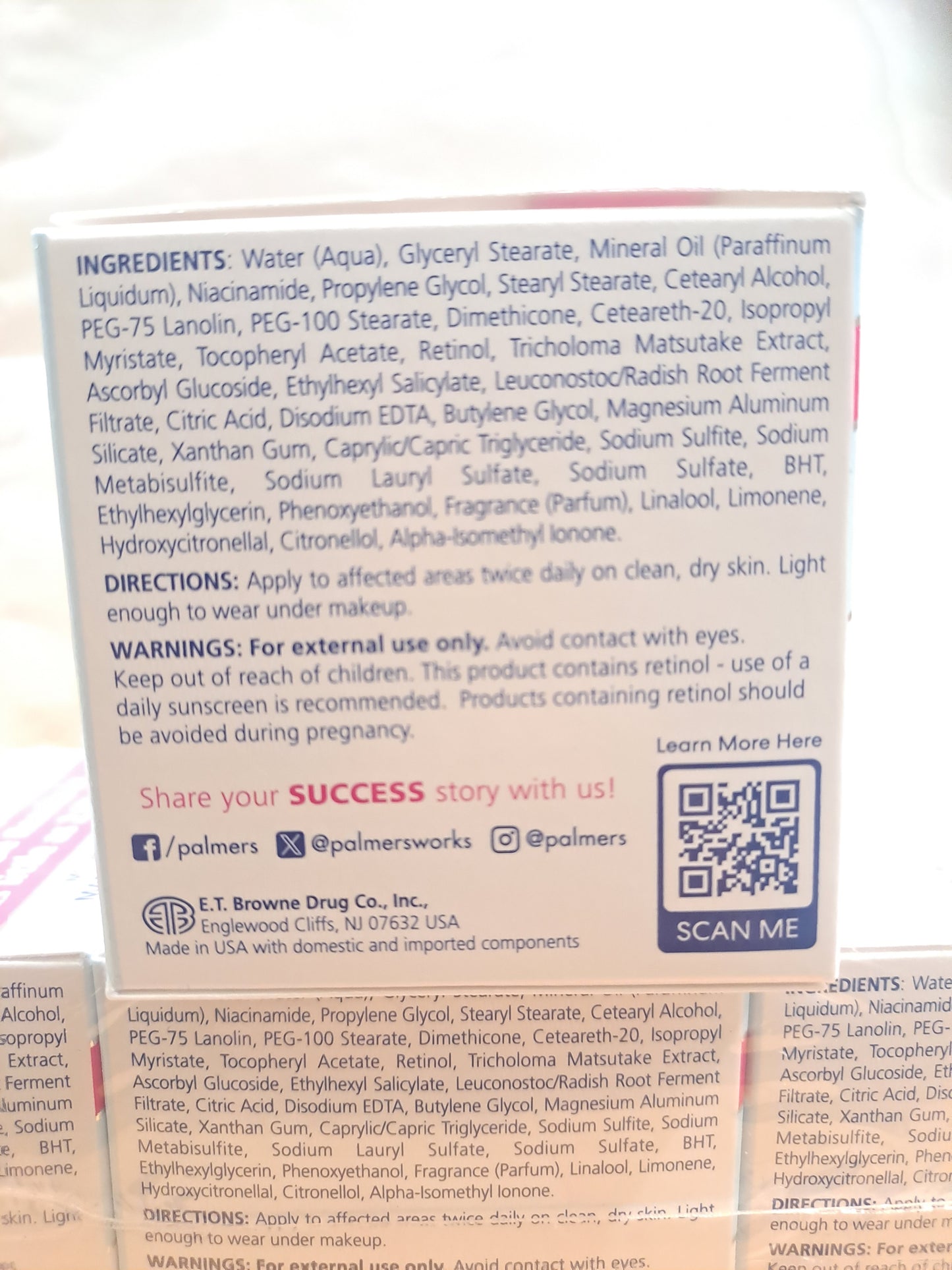 Palmer's Skin Success Fade Cream For All Skin Types  80ml