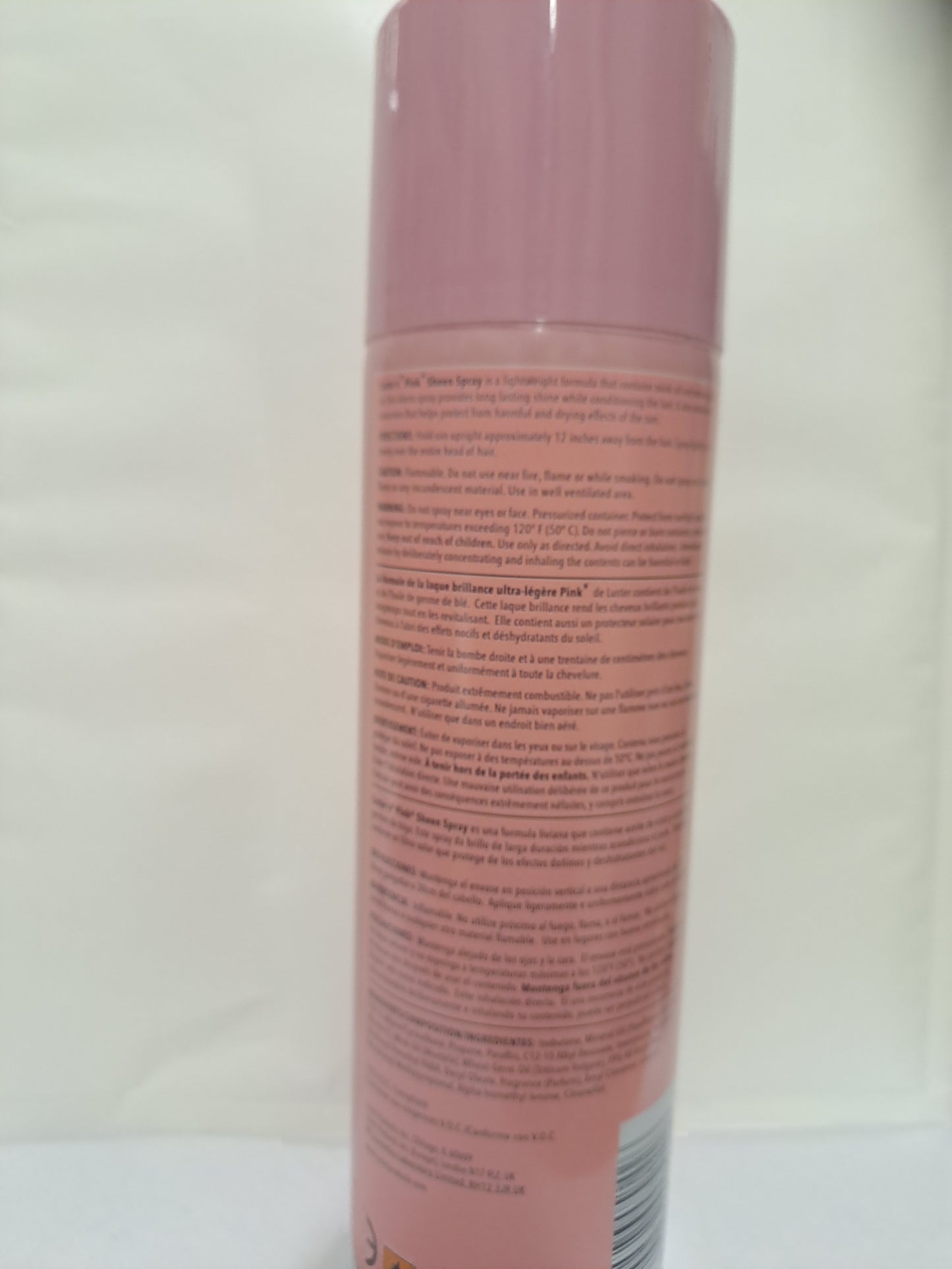 Lusters Pink Sheen Spray Special Conditioners & Vitamin E 326g