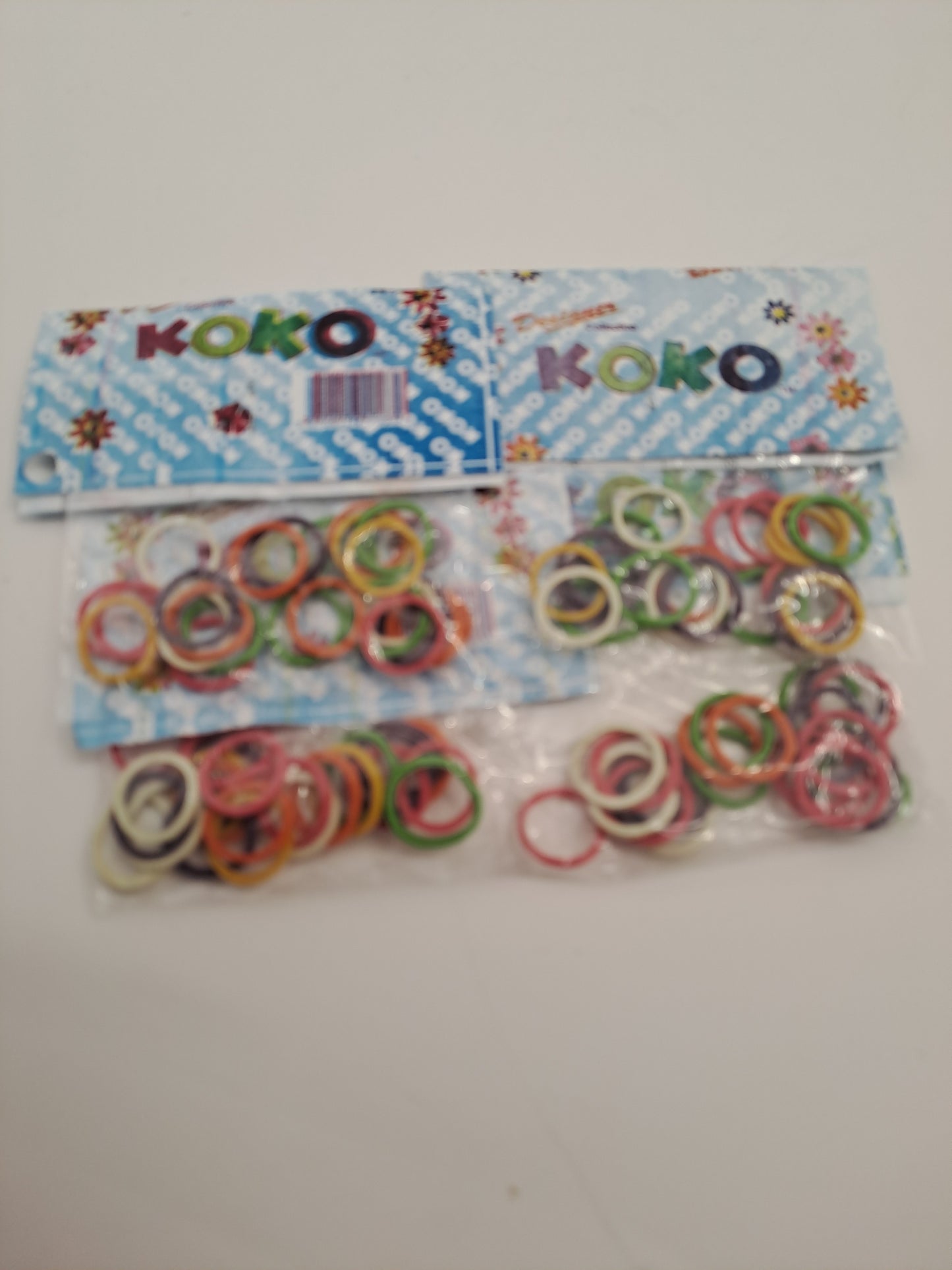 KOKO Elasticini Colorati per Treccine 4x