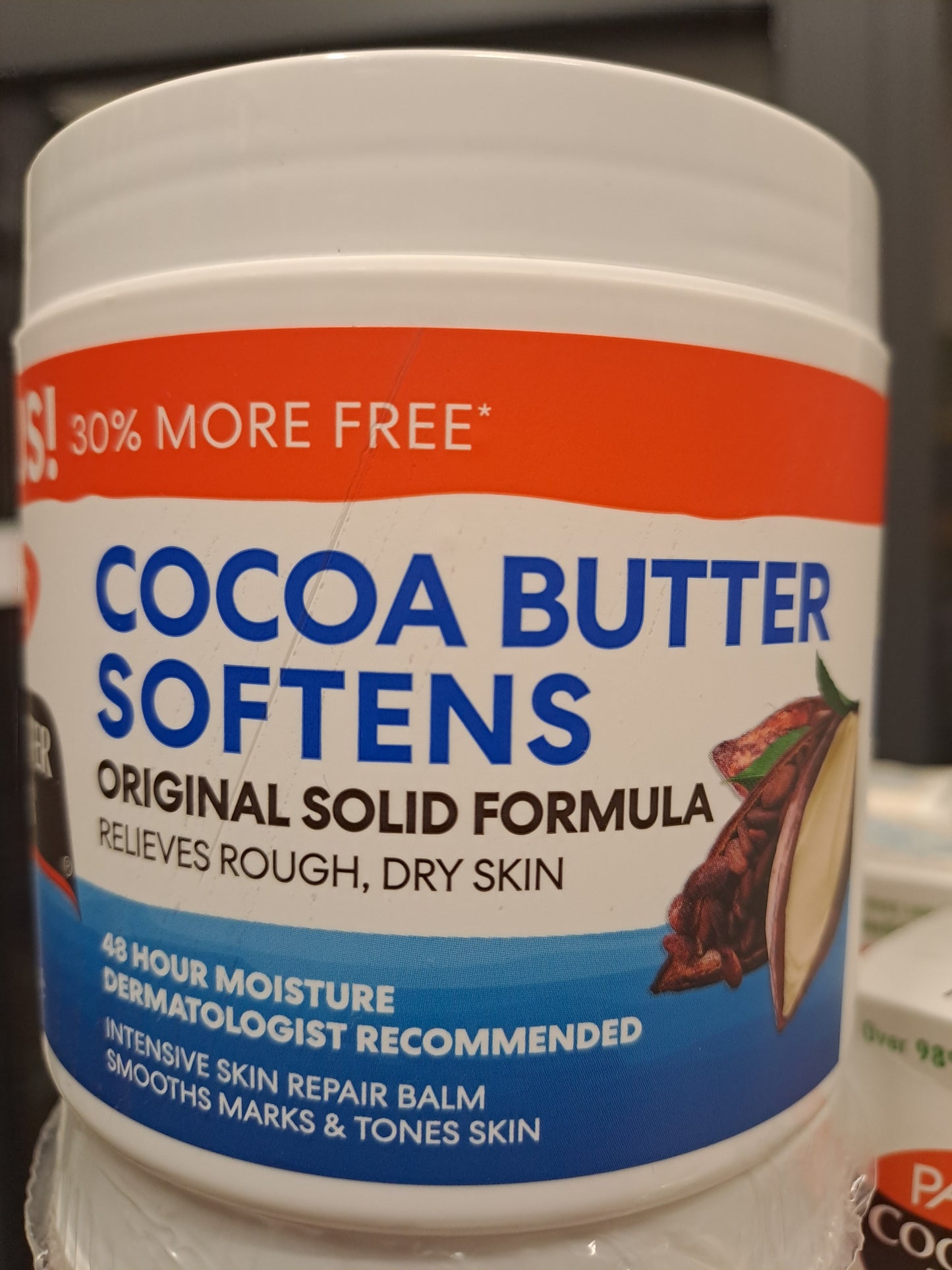 Palmer's Cocoa Butter formula with vitamin E Original Solid Formula  Jar 270g bonus size 305 more free