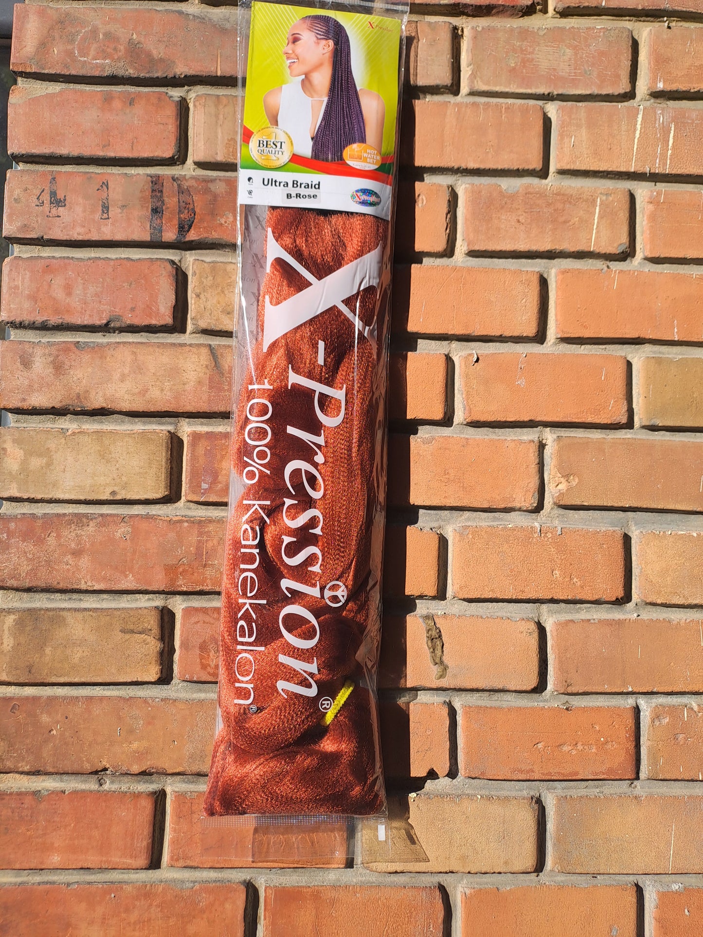 X-Pression Ultra Braid Extension Capelli Treccine braids Kanekalon Pre-stretched 160g  2 X 46''