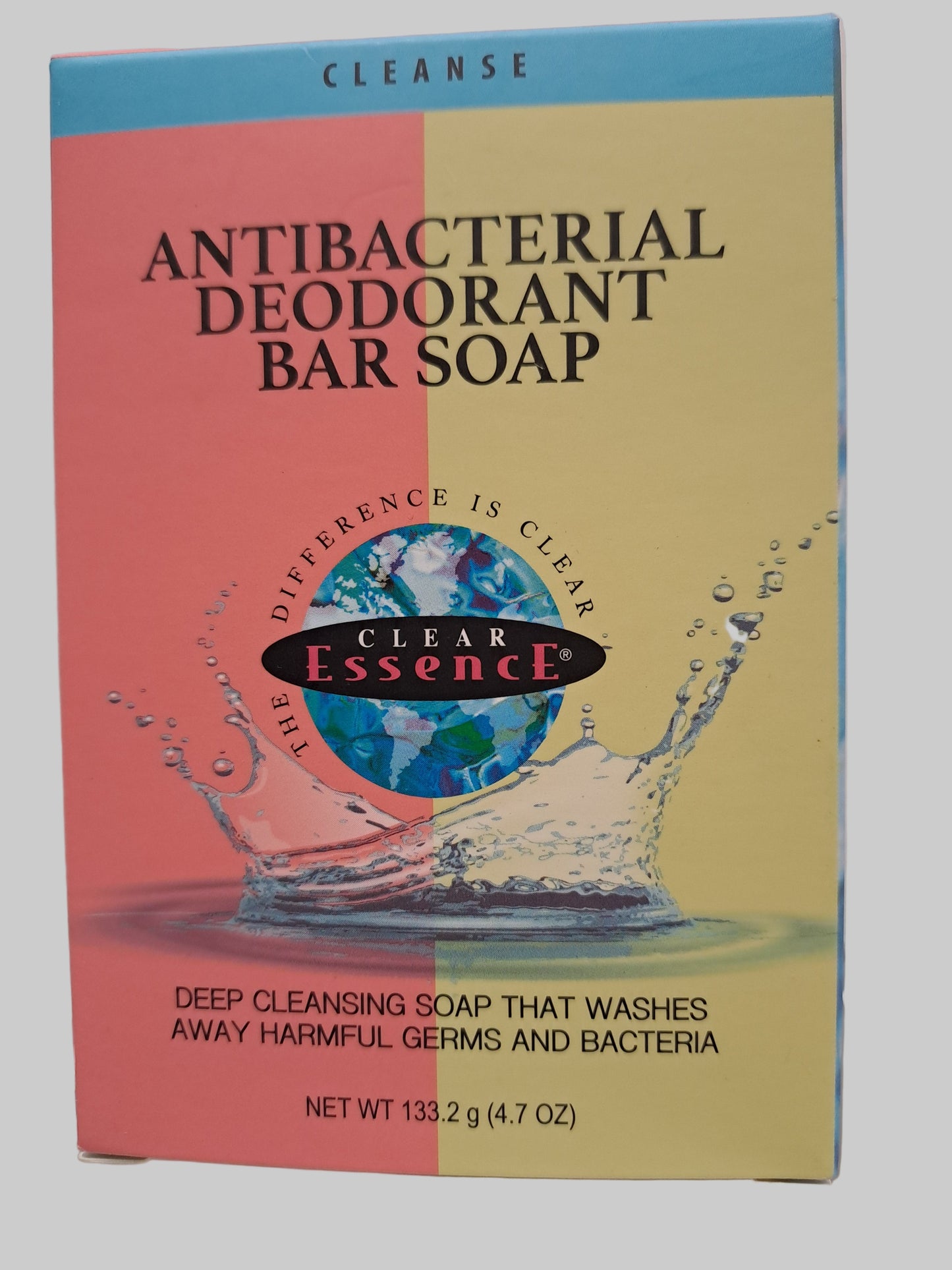 Clear Essence Platinum Antibacterial Deodorant Bar Soap 4.7 oz / 133g