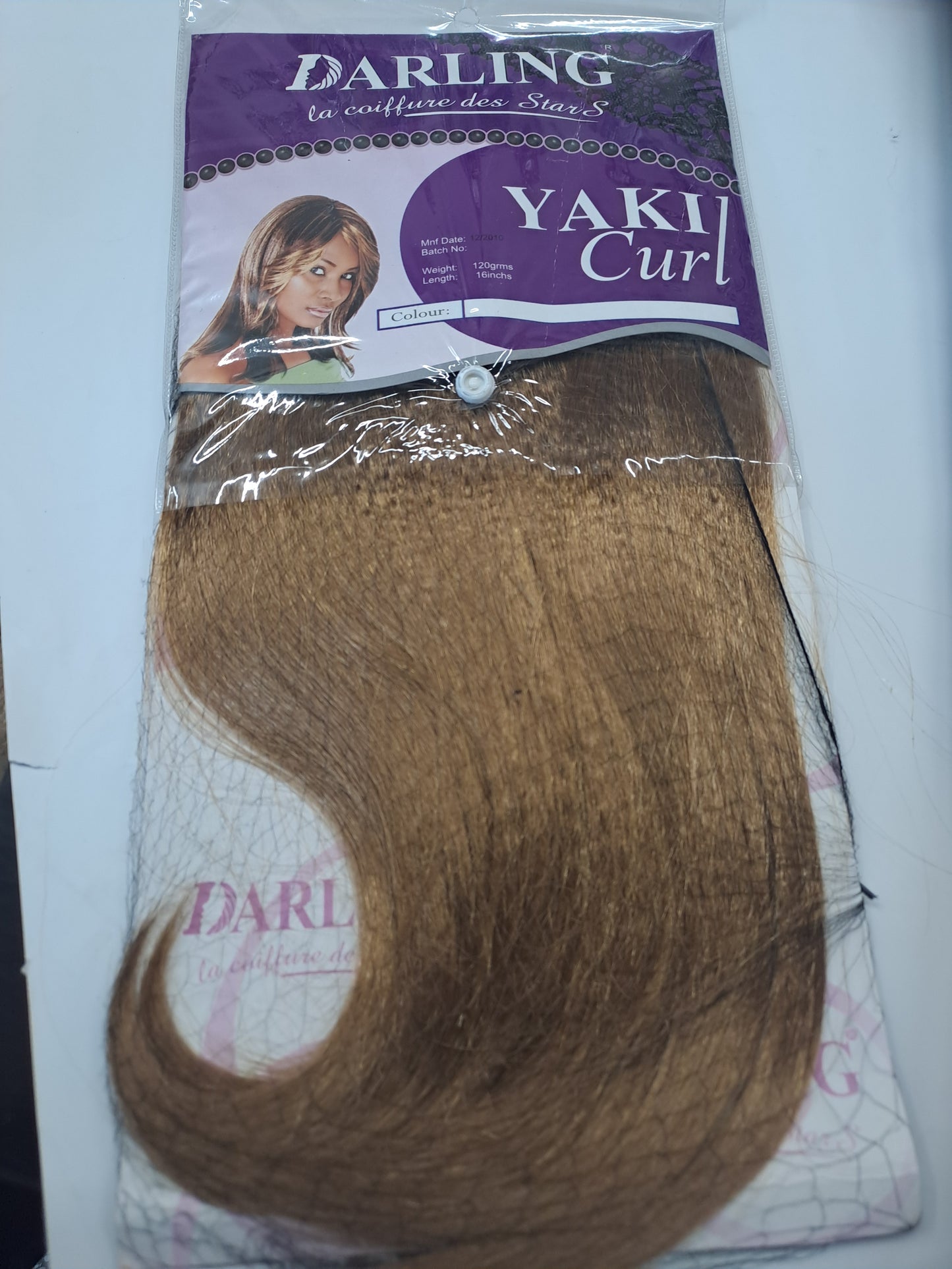 Darling Yaki weavon  120g 16 inches. Golden color 27