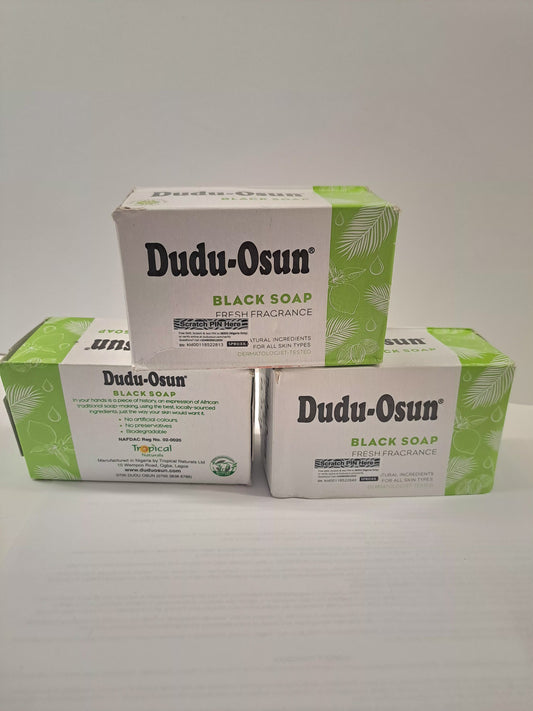 Dudu Osun African Black Soap 3x150g