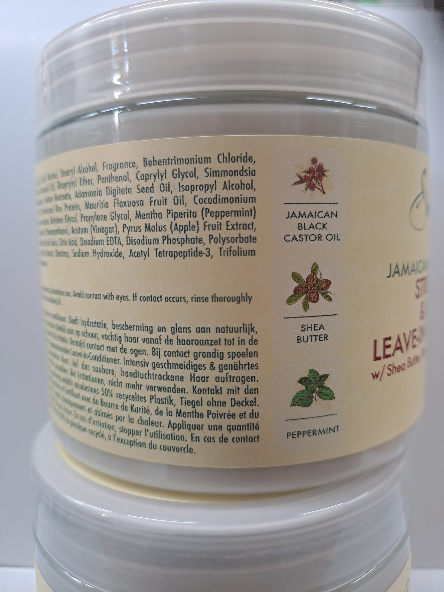 Shea Moisture Jamaican Black Castor Oil Strengthen & Restore Leave-In Conditioner bonus size 431ml