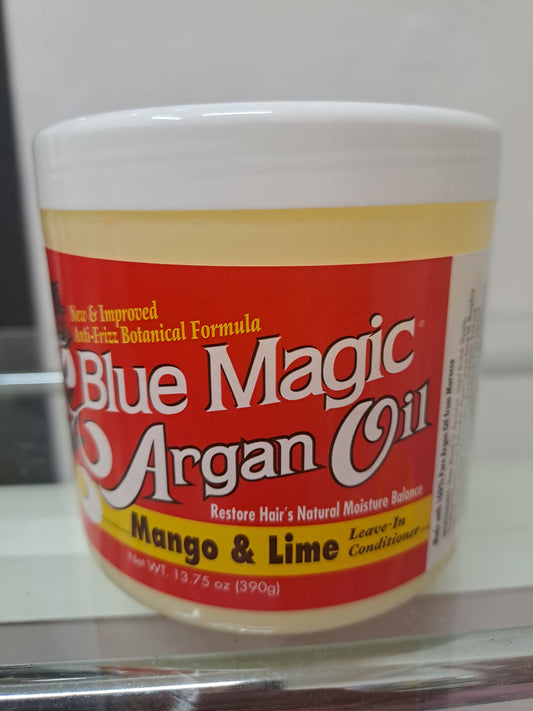Blue Magic Argan Oil MANGO & Lime Leave in conditioner 390g