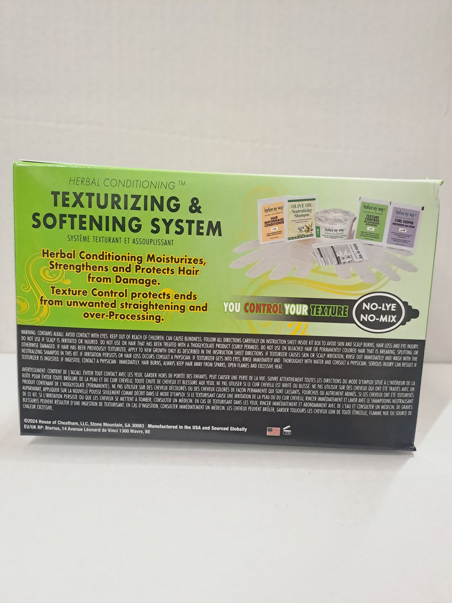 Africa's Best Organics Texture My Way Conditioning Texturizing System Kit