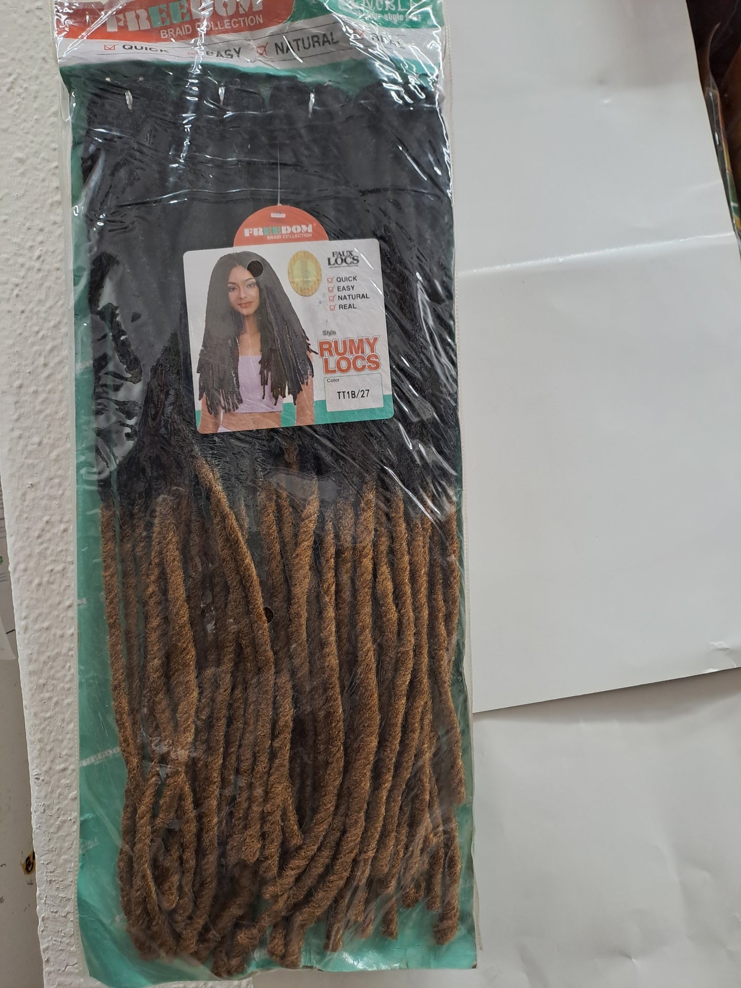 Noble Freedom Rumy Locs 24pics 20 inches già piegayo