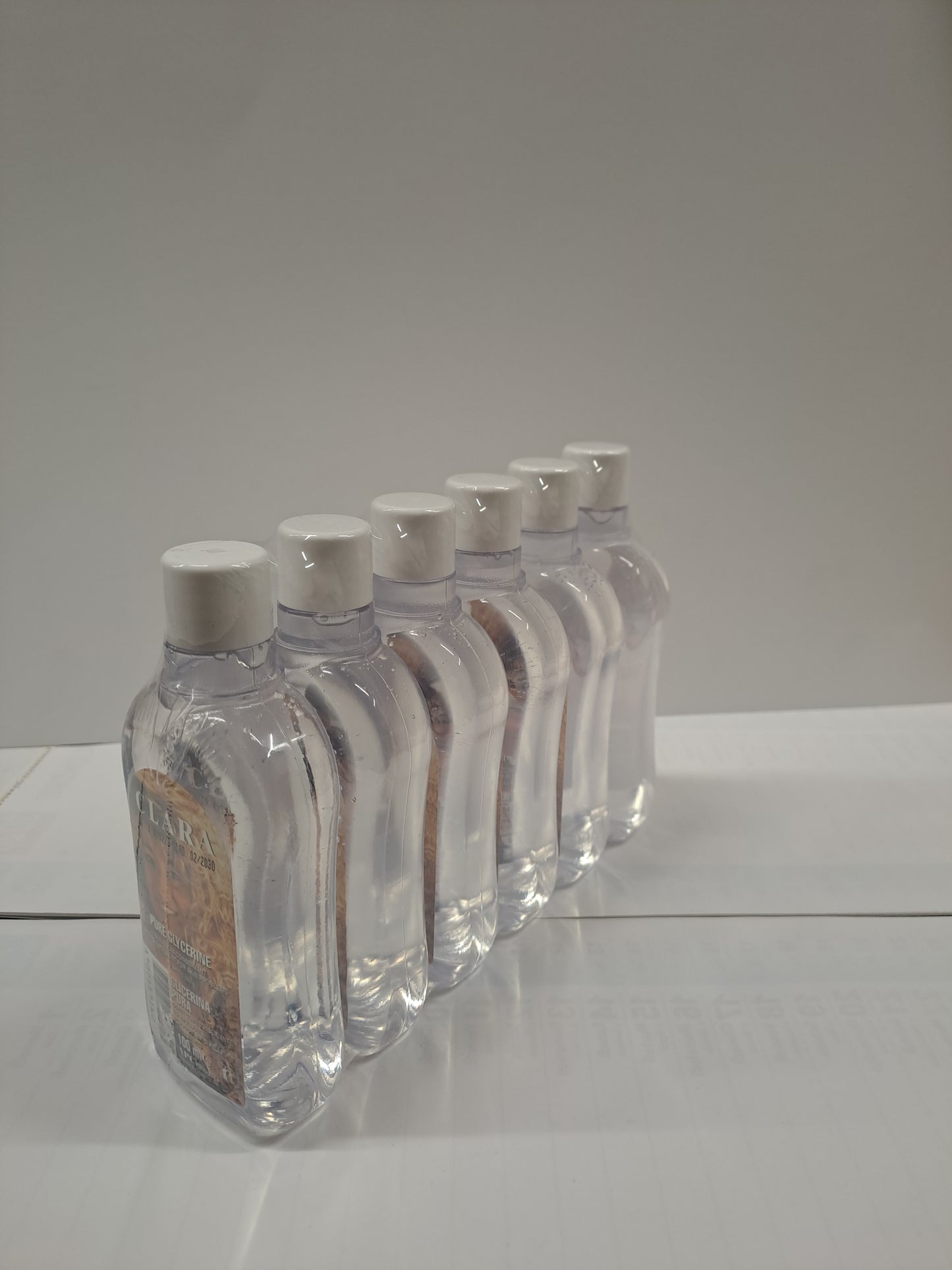 Clara Pure Glycerine 6×100ml Made in Italy - Pack da 6